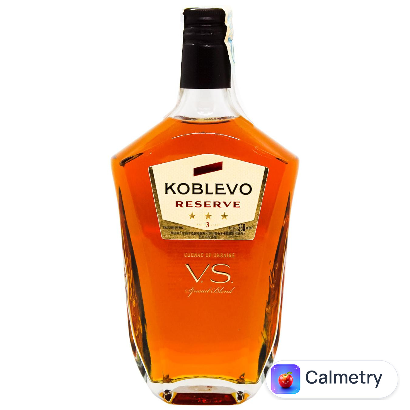 Коньяк України Koblevo Reserve VS 3 роки 40% 0,35л
