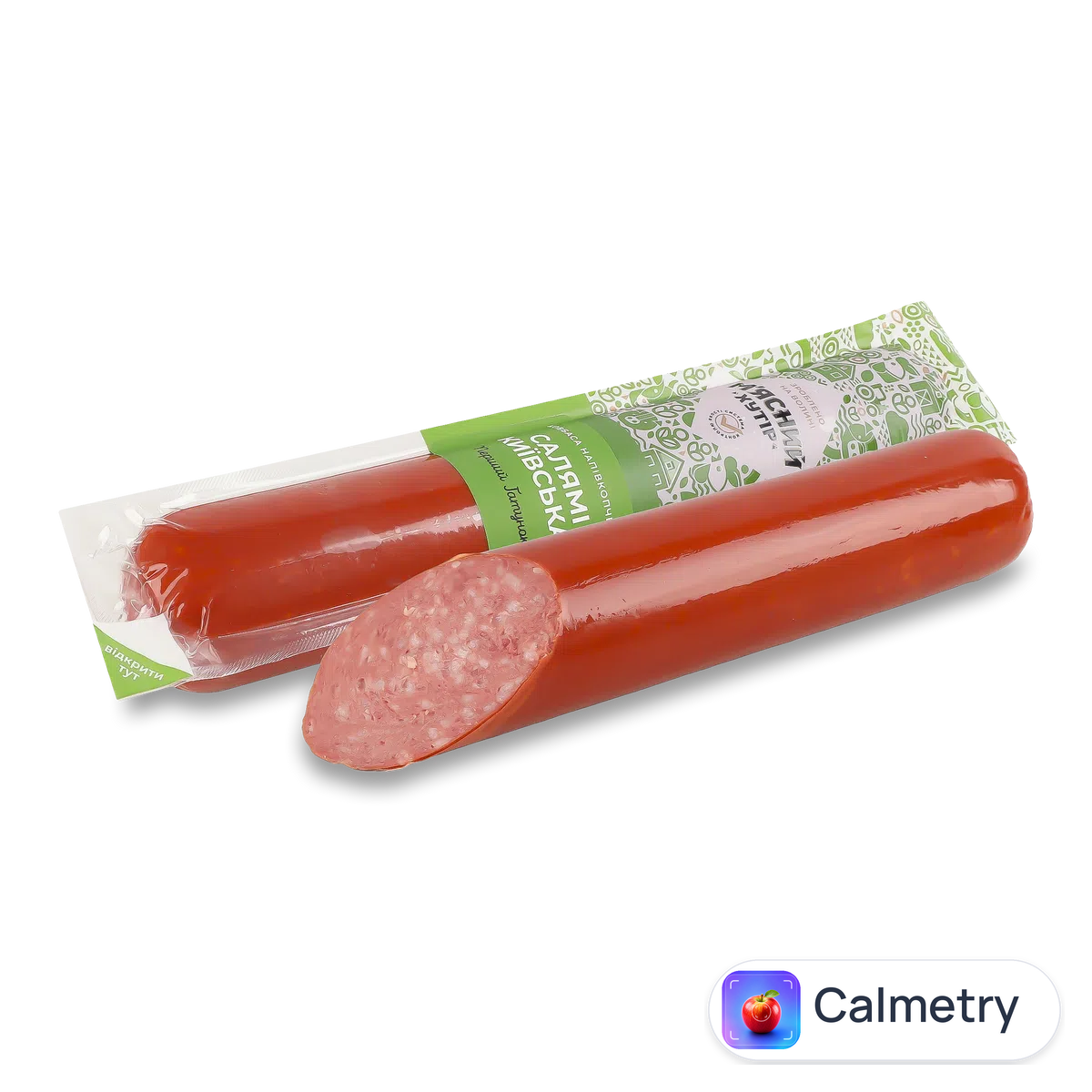 Ковбаса М'ясний Хутір Салямі Київська н/к 1 ґ