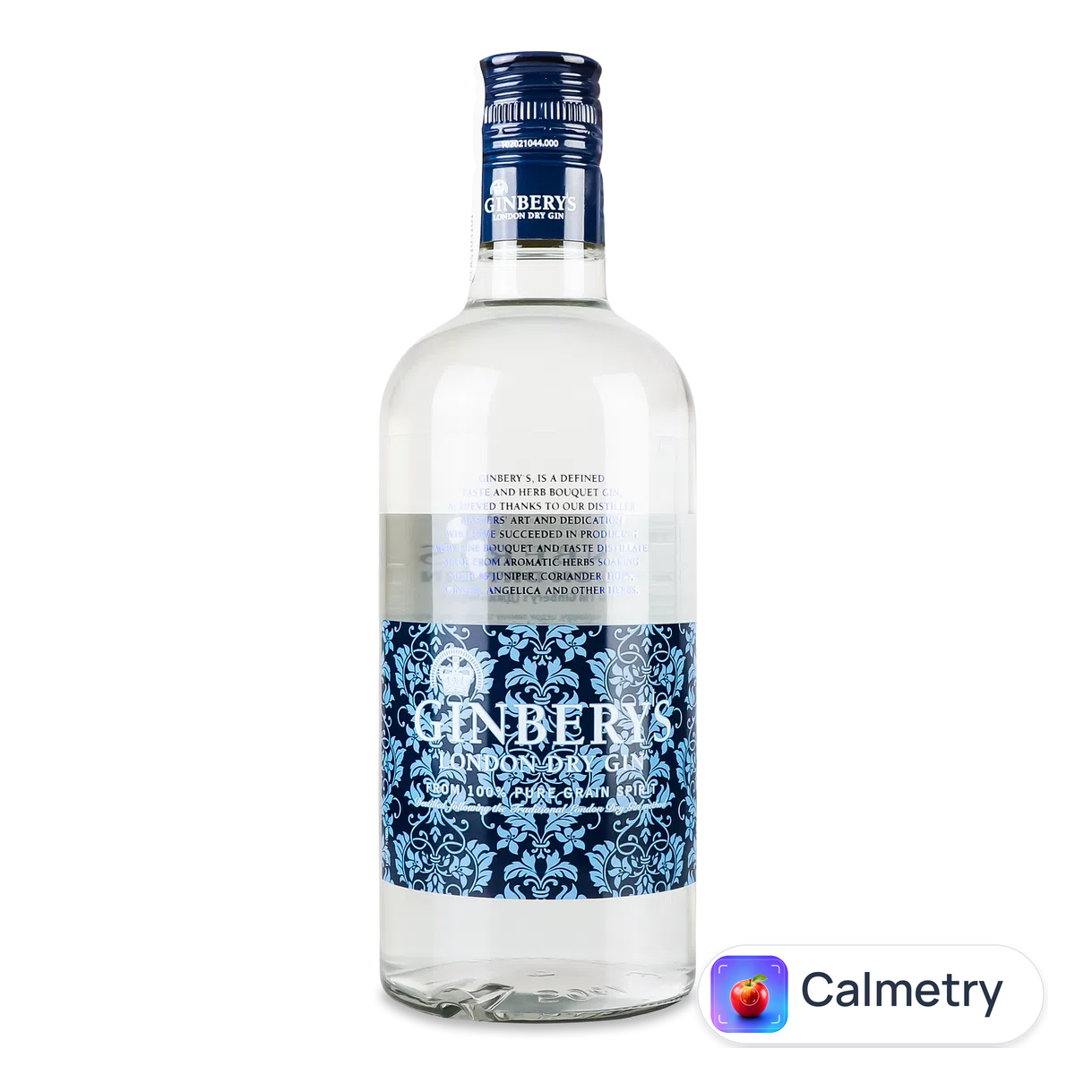 Джин Ginbery's London Dry Gin 0,5л
