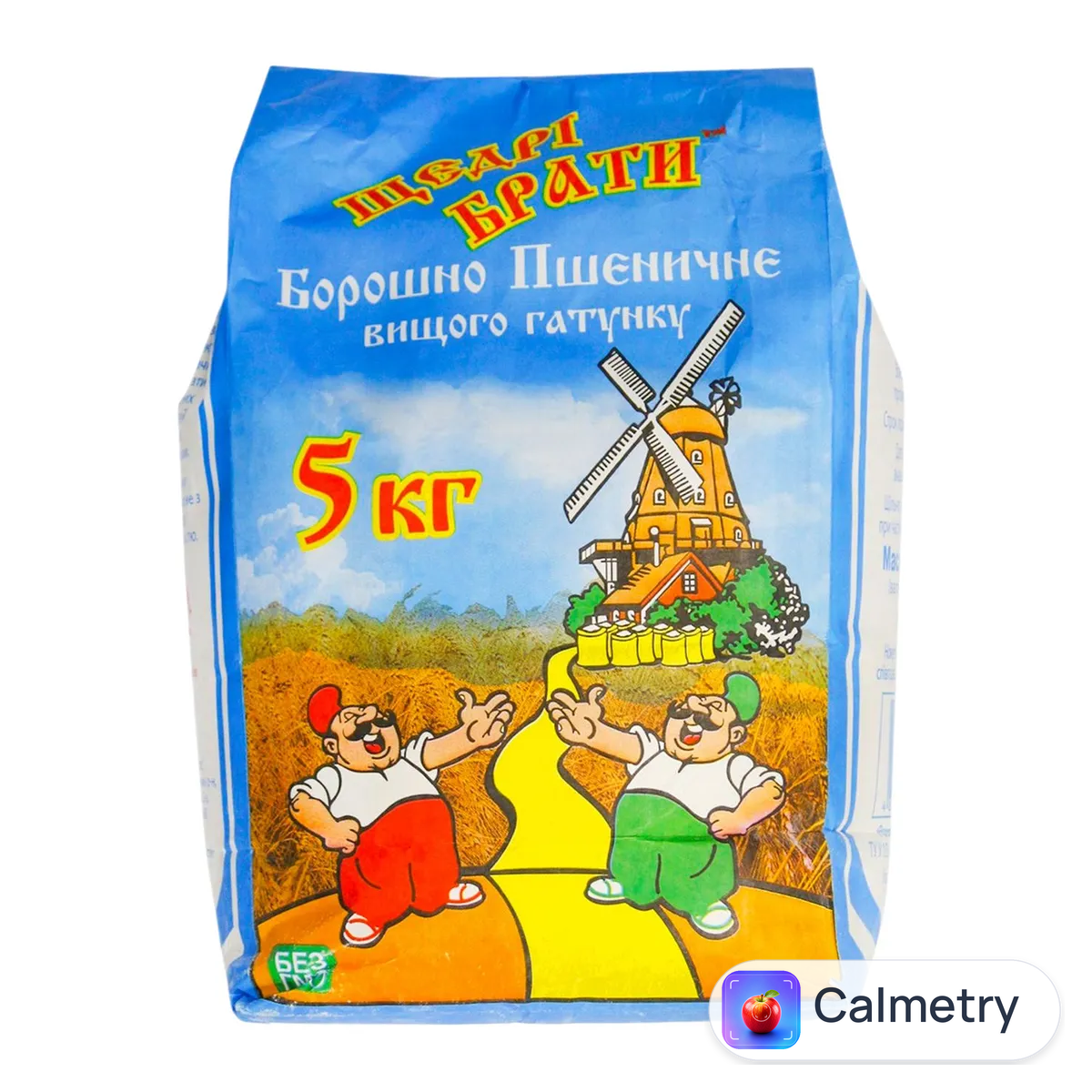 Борошно Щедрі Брати пшеничне в/ґ 5кг