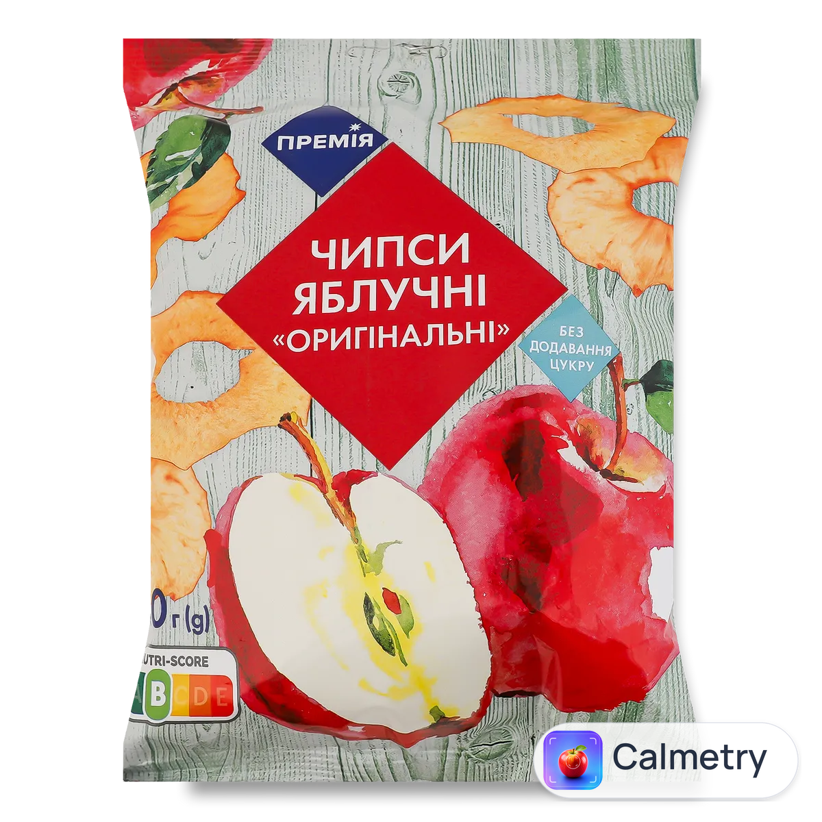 Чипси яблучні «Премія»® оригінальні 40г