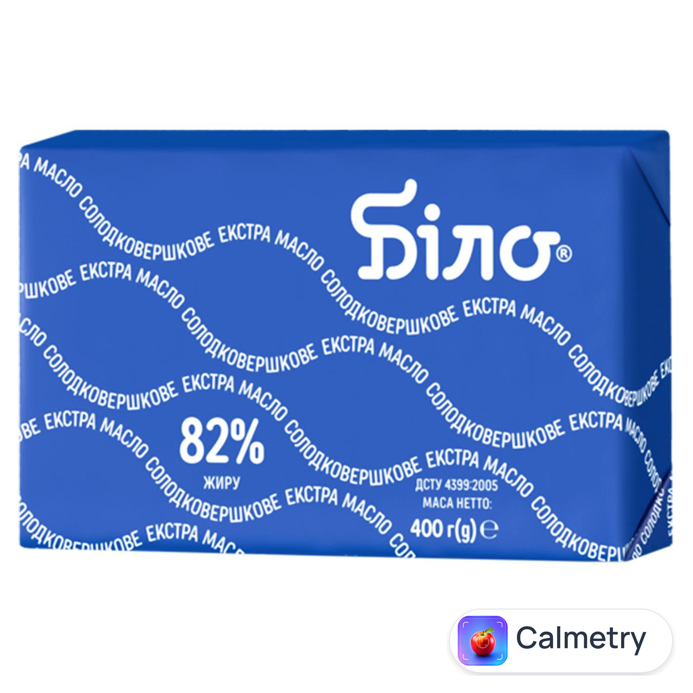 Масло солодковершкове Біло Екстра 82% 400г