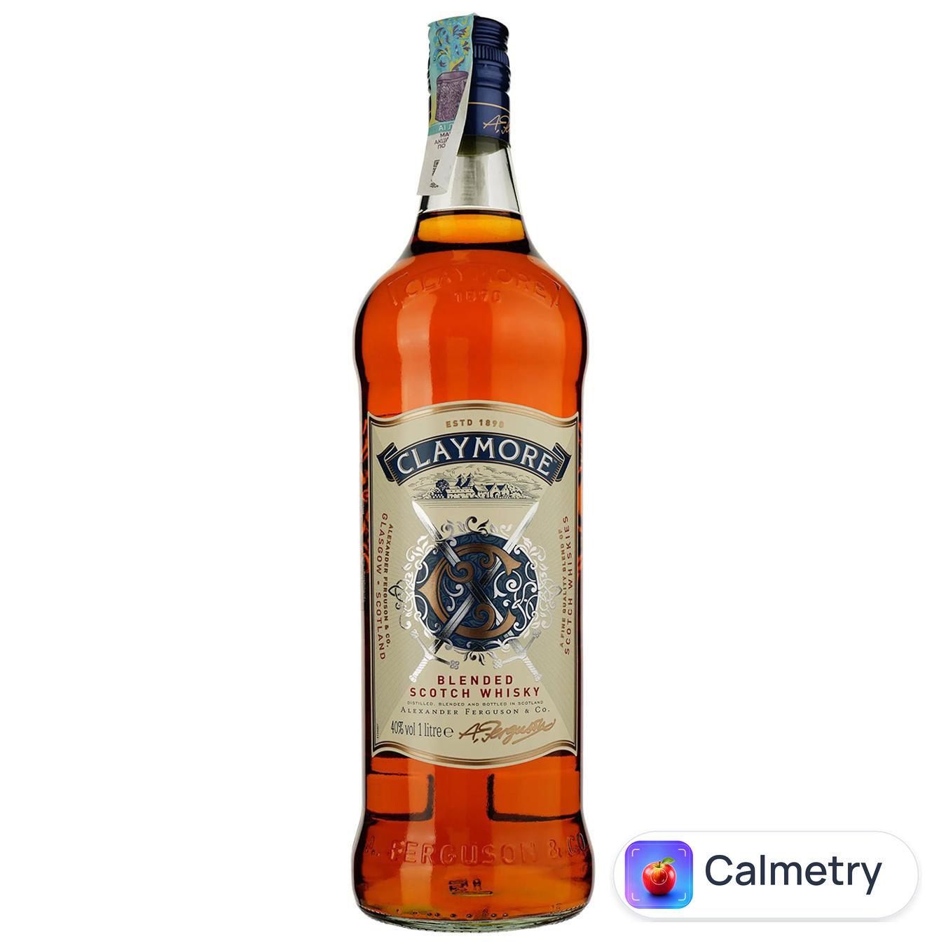 Віскі Claymore 40% 1л