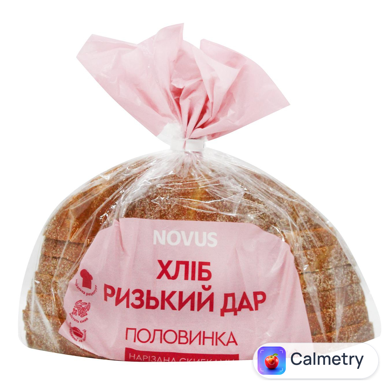 Хліб Novus Ризький дар нарізаний 400г — фото продукту