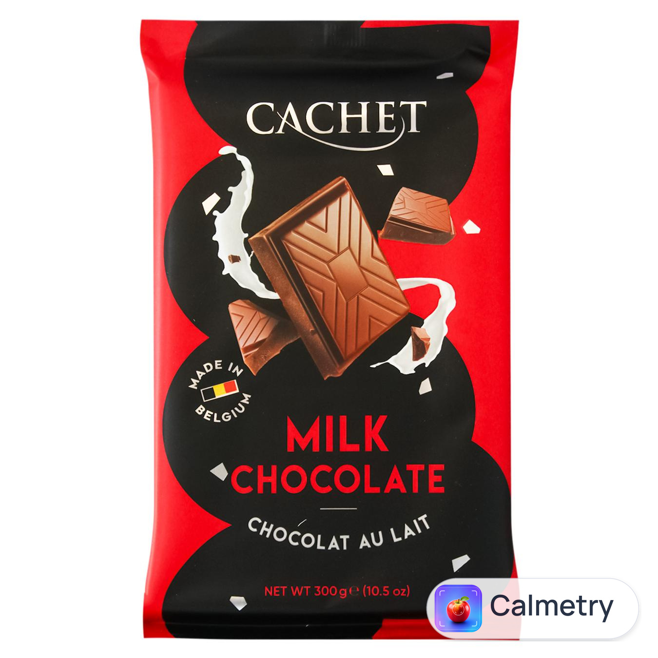 Шоколад молочний Cachet 300г — фото продукту
