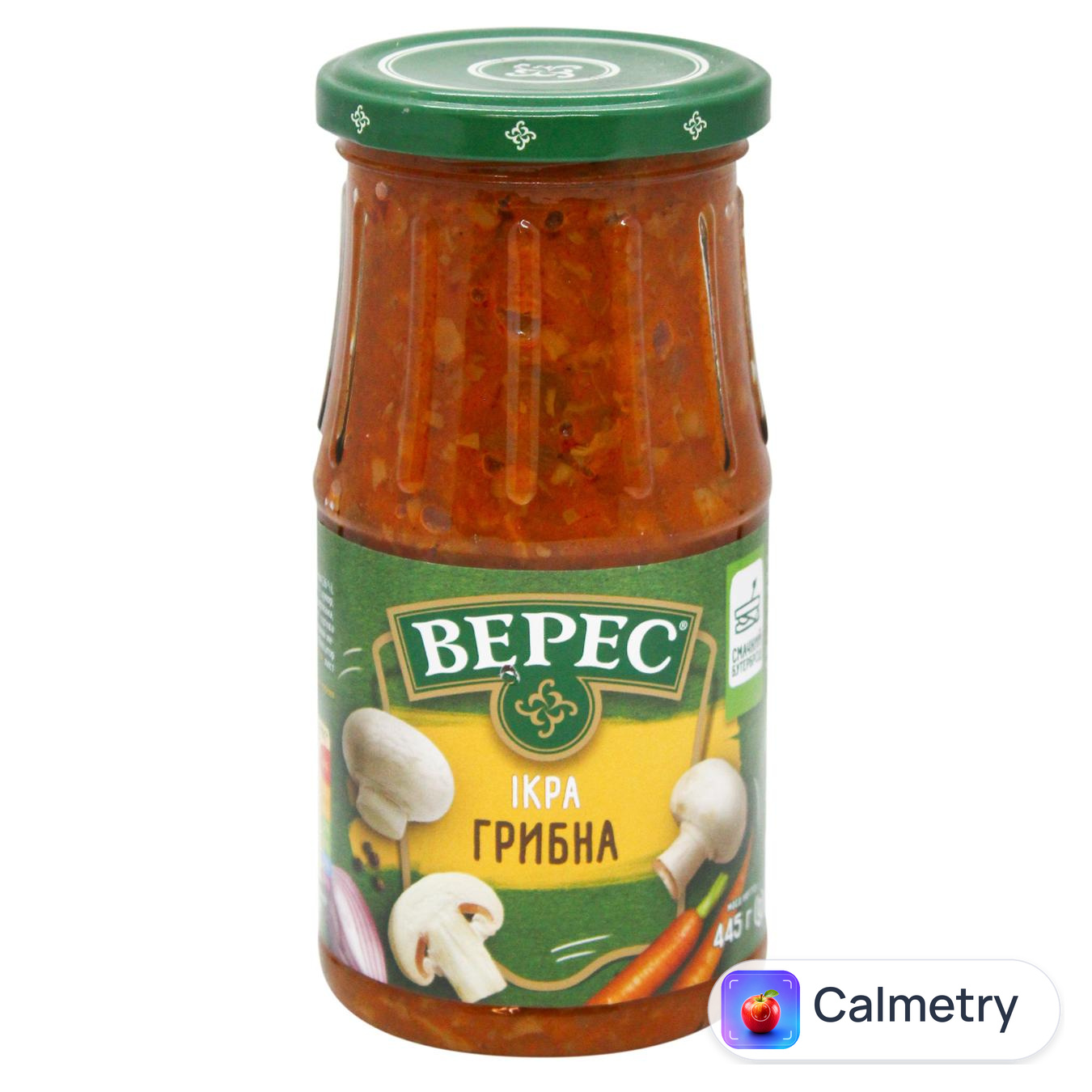 Ікра грибна Верес 445г — фото продукту