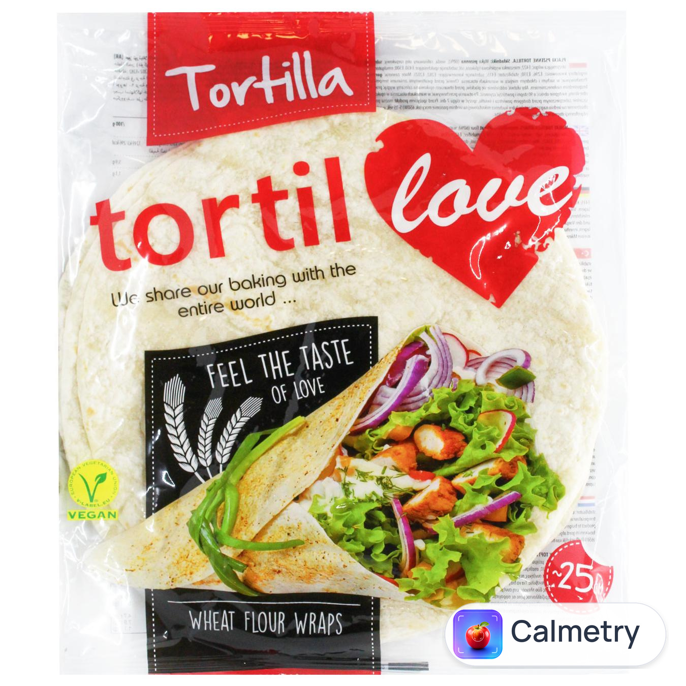 Тортилья Tortillove пшенична 25см 4шт 240г
