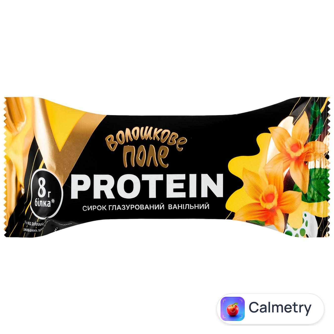 Сирок глазурований Волошкове Поле Protein з ароматом ваніліну 18% 36г — фото продукту