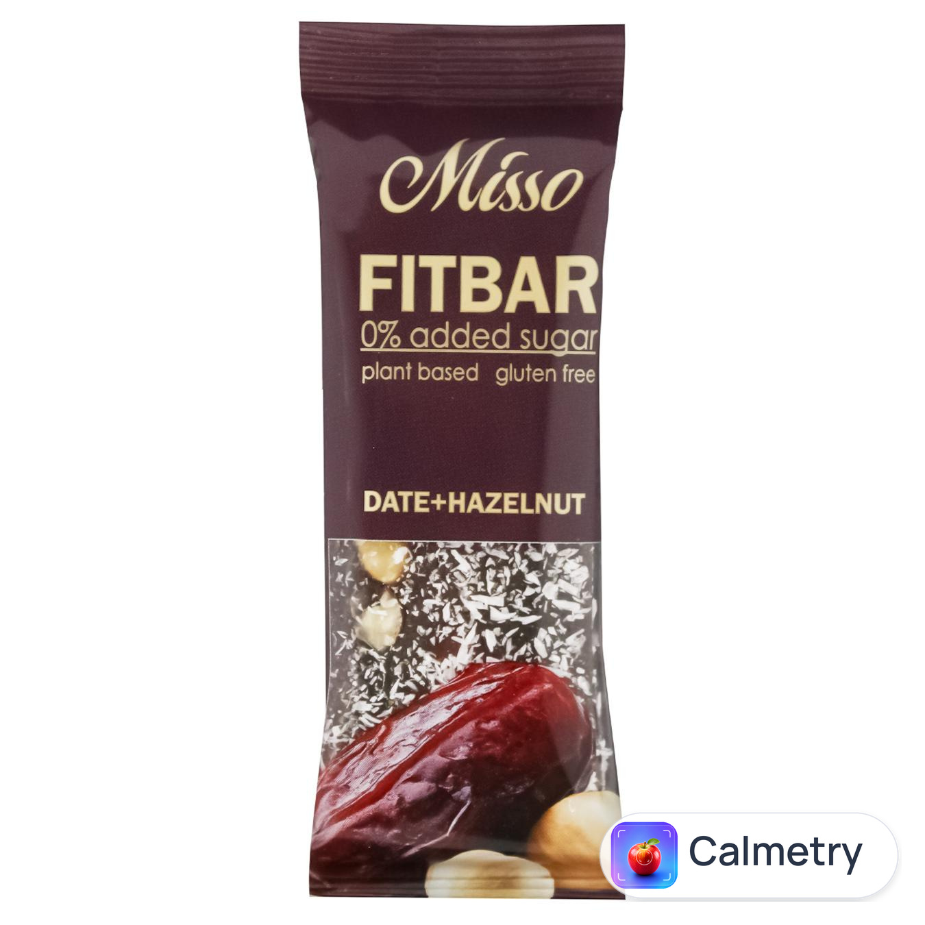 Батончик Misso Fitbar Фінік-фундук 30г — фото продукту
