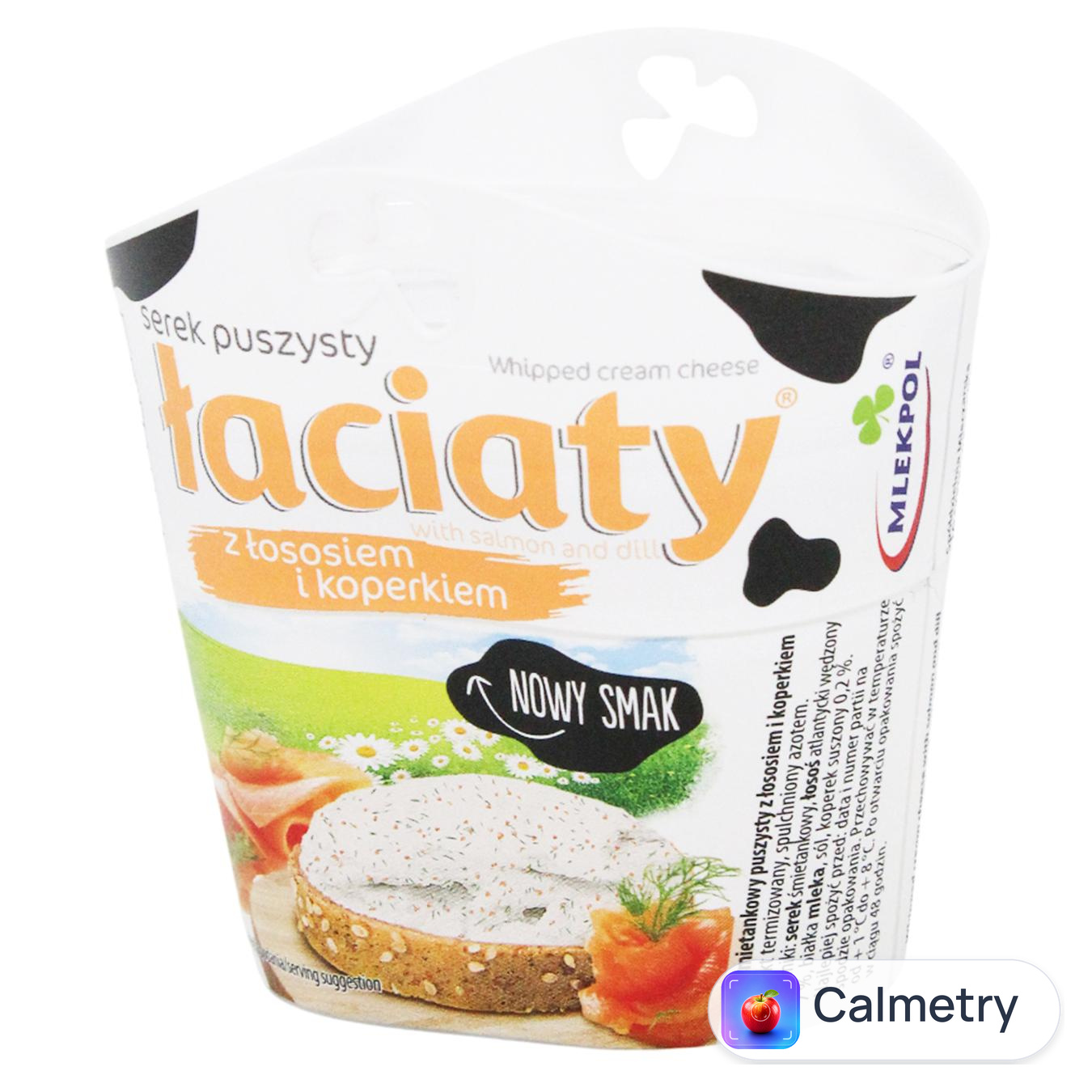 Крем-сир збитий Laciaty з лососем та кропом 150г — фото продукту