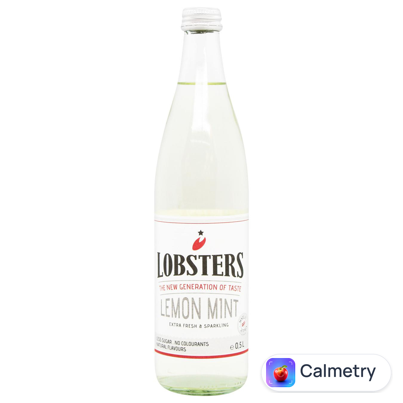 Напій газований Lobsters Lemon Mint 0,5л