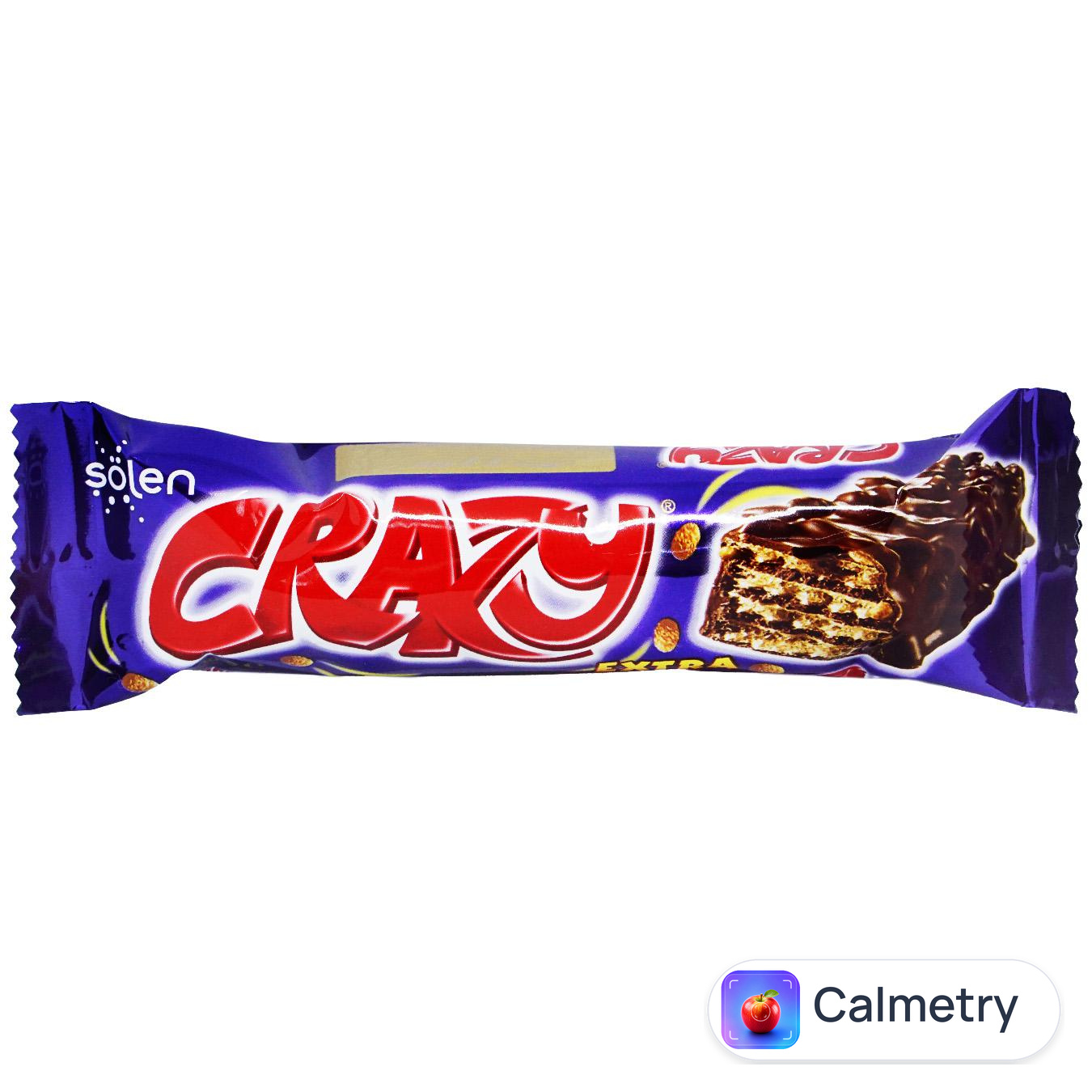 Вафлі Solen Crazy з какао-кремом та хрустким рисом у молочному шоколаді 30г