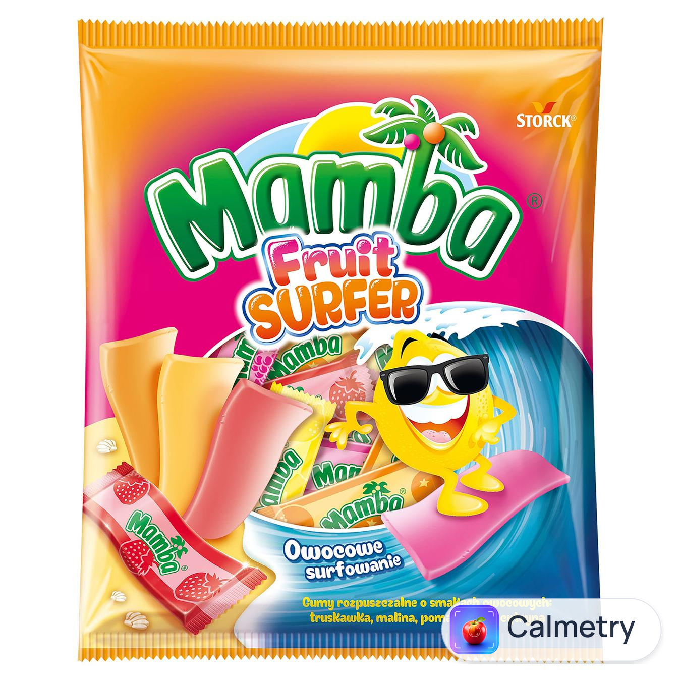 Цукерки Mamba Фруктовий серфер 140г