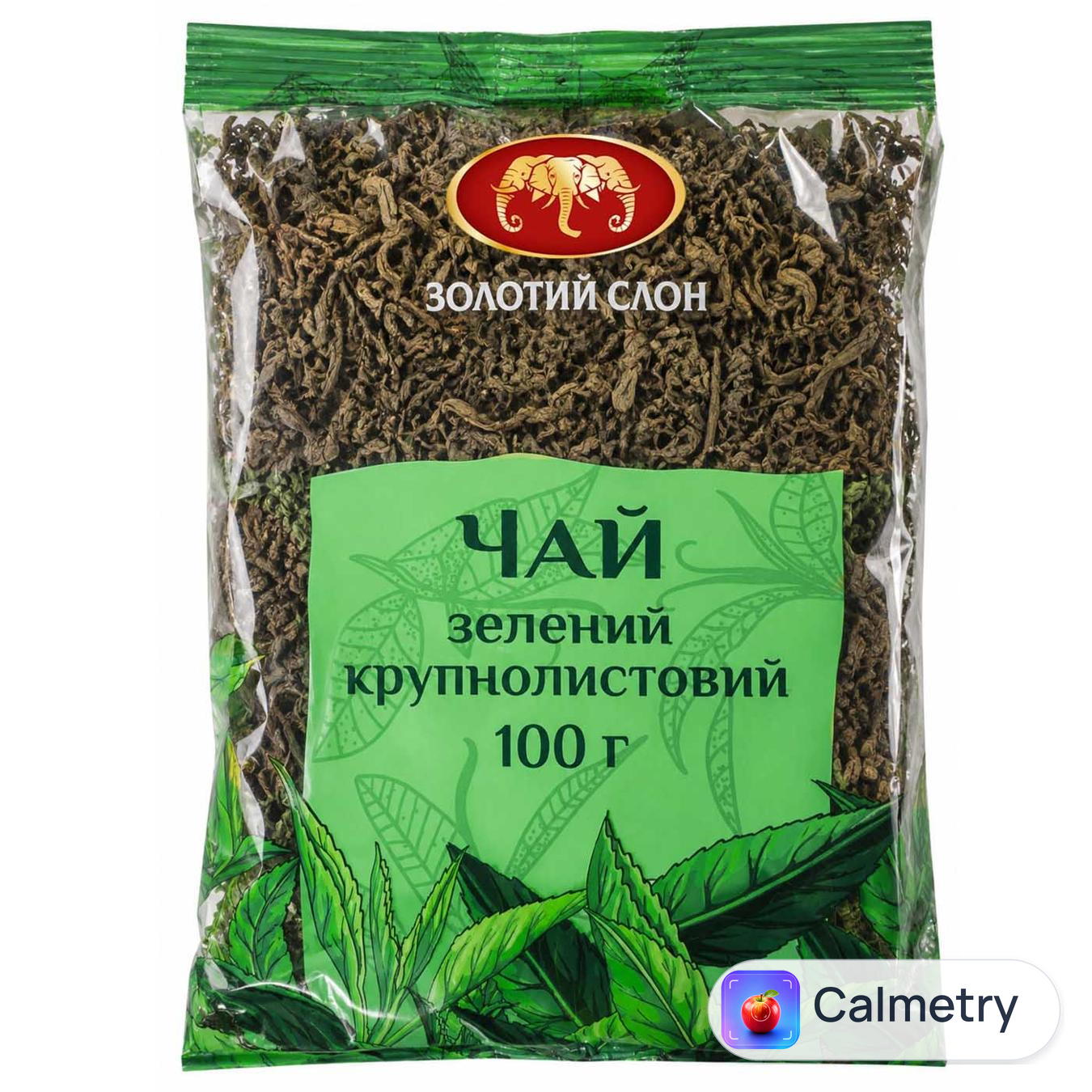 Чай зелений Золотий Слон 100г — фото продукту