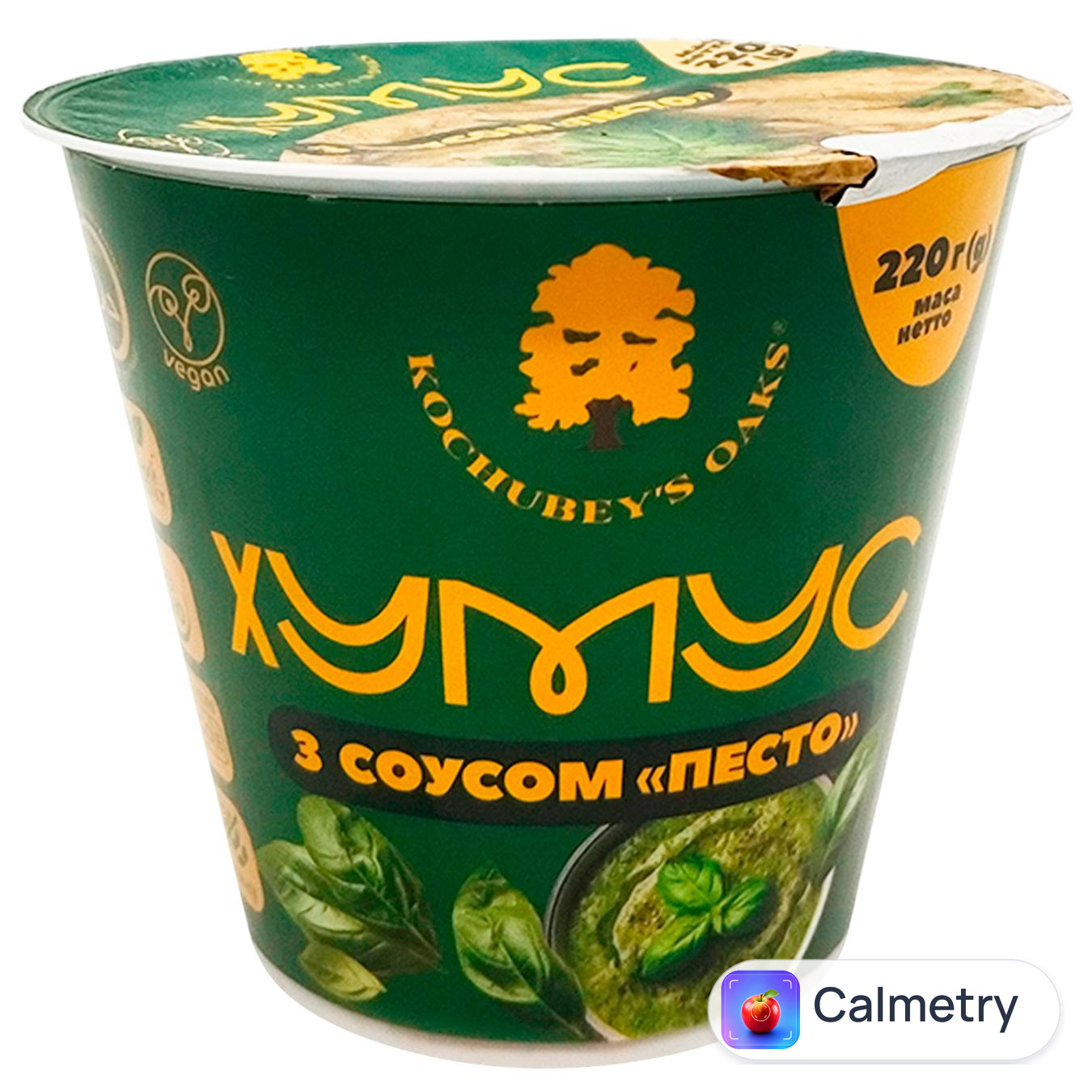 Хумус Kochubey's Oaks з песто 220г