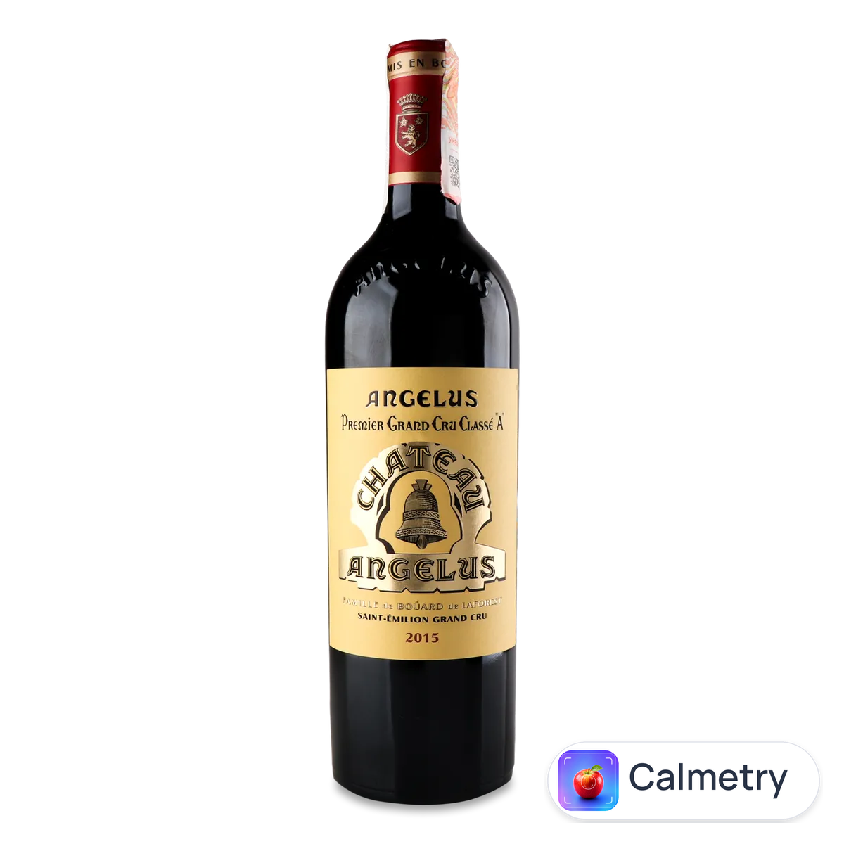 Вино Chateau Angelus Saint-Emilion 1er Grand Cru Classe 2015 0,75л