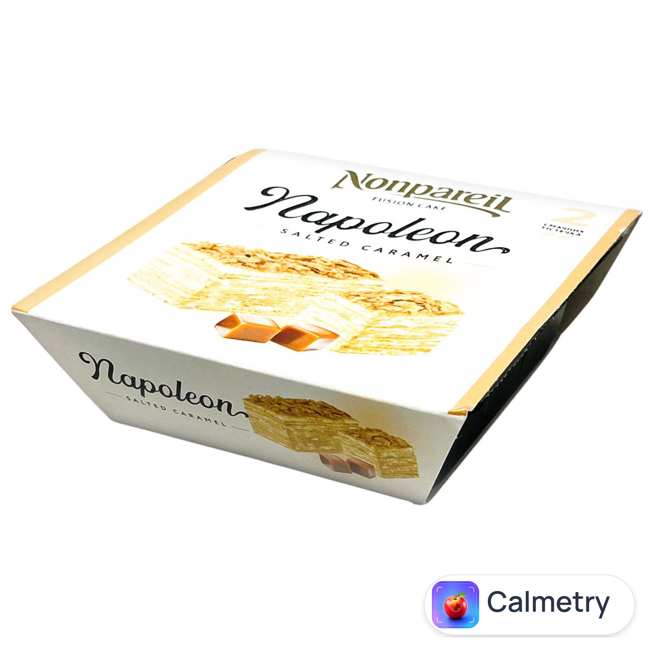 Тістечка Nonpareil Наполеон з солоною карамеллю 190г
