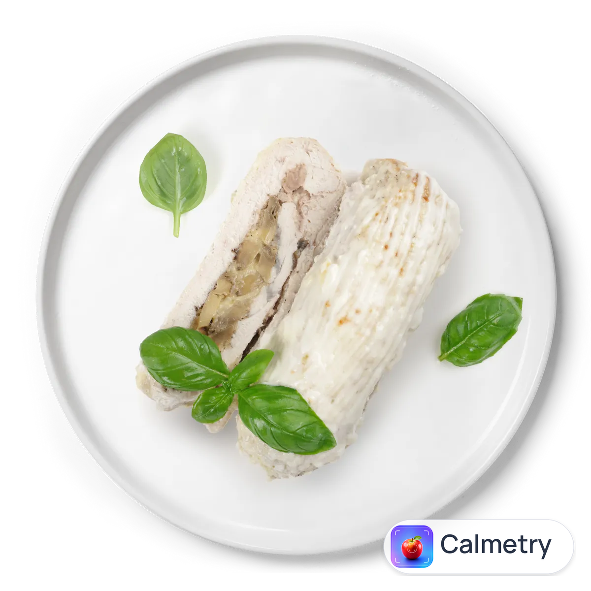 Крученики з грибами в сметанковому соусі