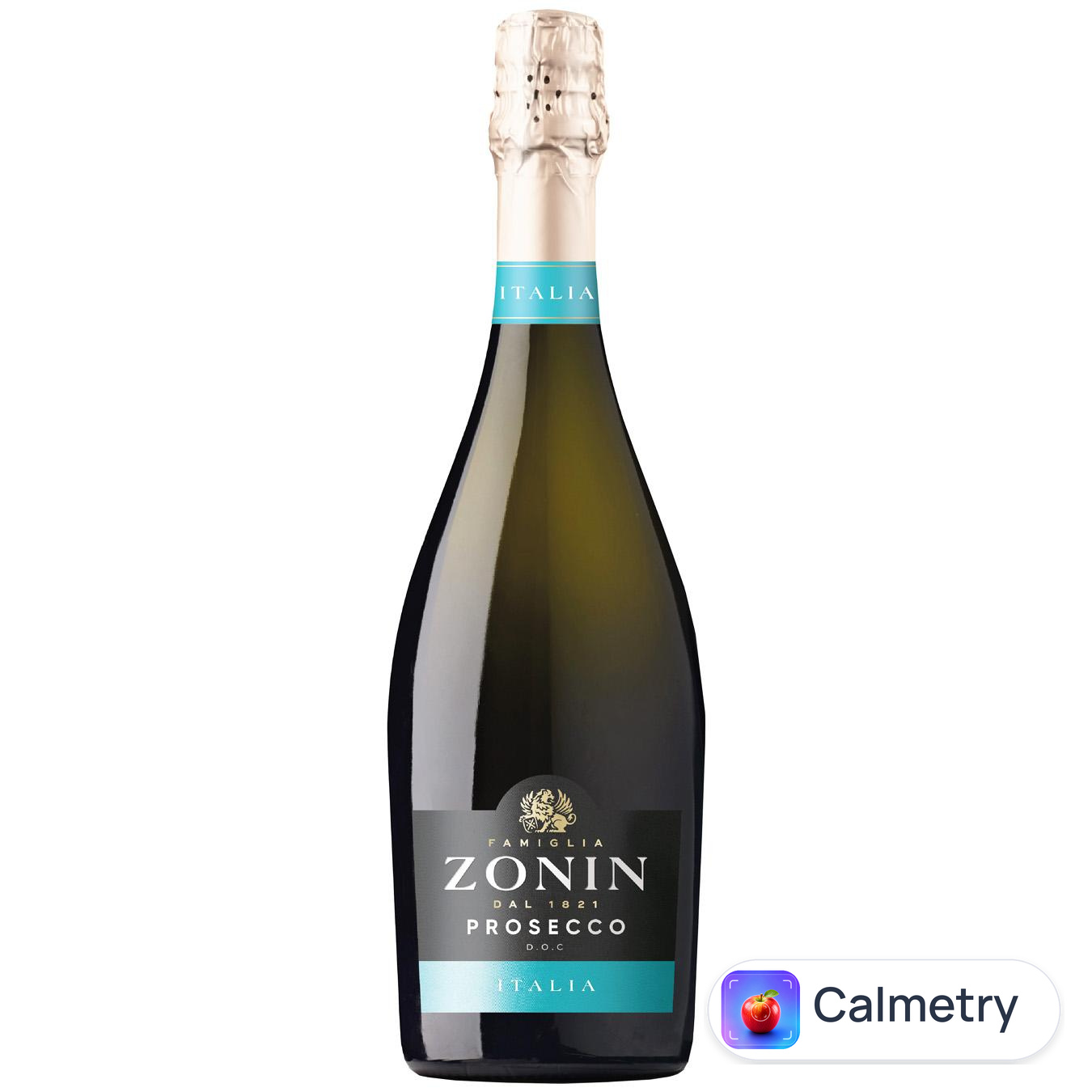 Вино ігристе Zonin Prosecco Cuvée 1821 DOC біле брют 11% 0,75л