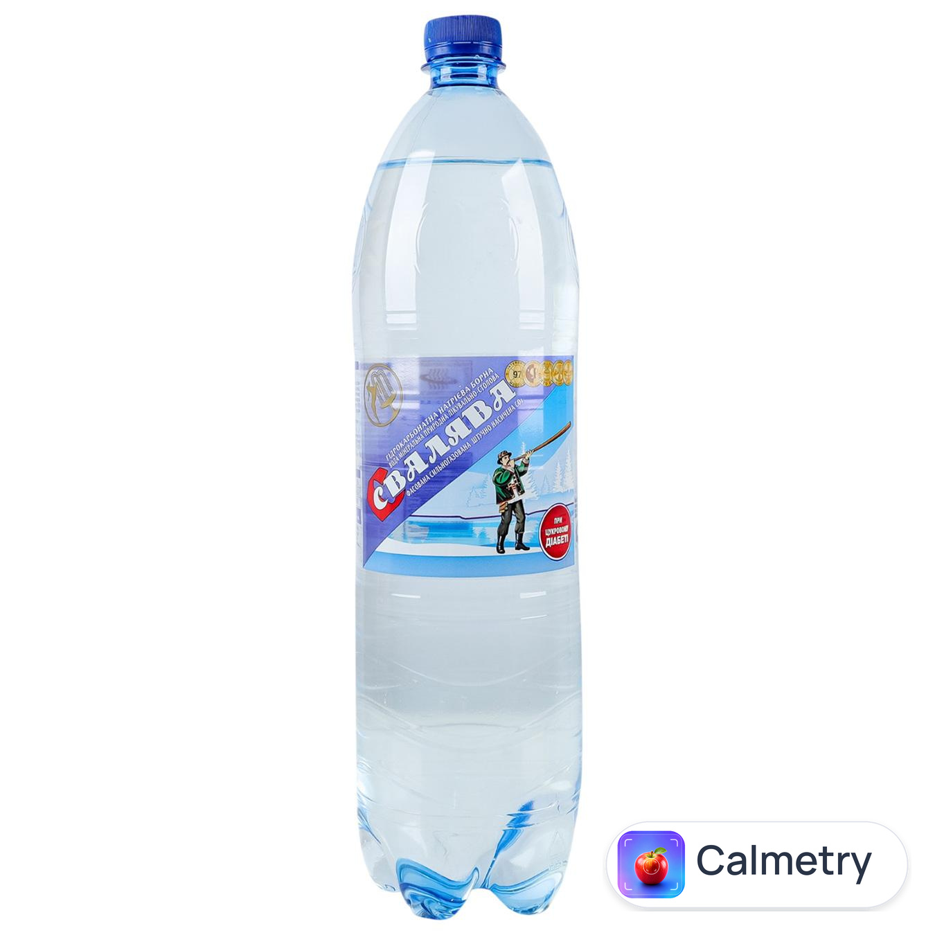 Вода мінеральна Свалява сильногазована 1,5л