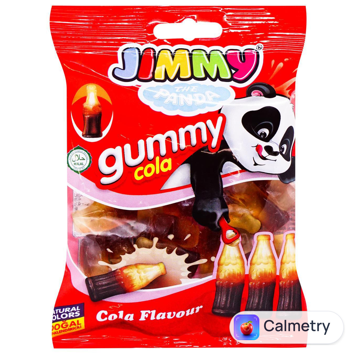 Цукерки Jimmy Gummy Cola жувальні зі смаком коли 80г — фото продукту