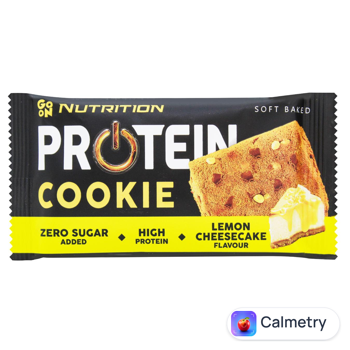 Печиво білкове Go On Nutrition зі смаком лимонного чізкейка 50г — фото продукту