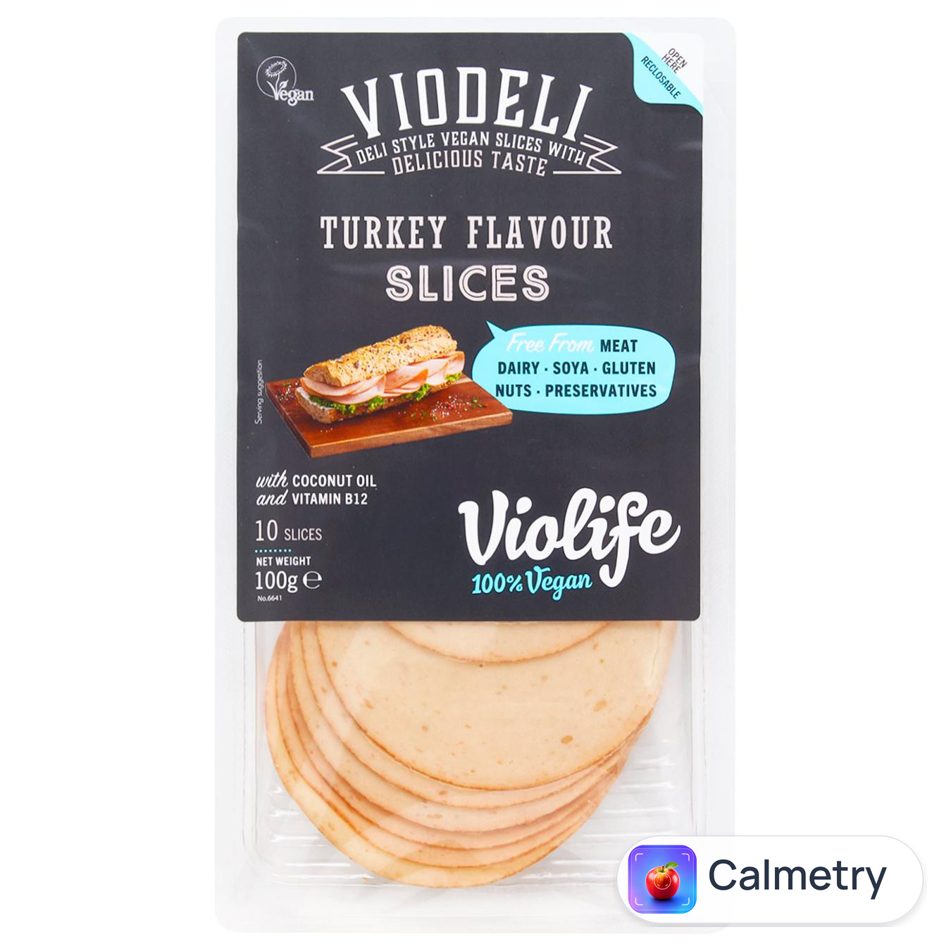 Продукт на рослинній основі Violife зі смаком індички 100г