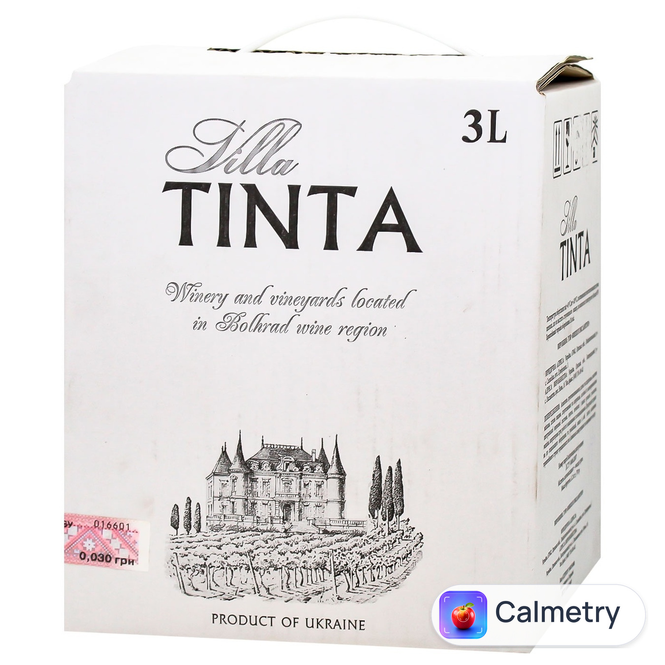 Вино Villa Tinta Мускат біле напівсолодке 12% 3л