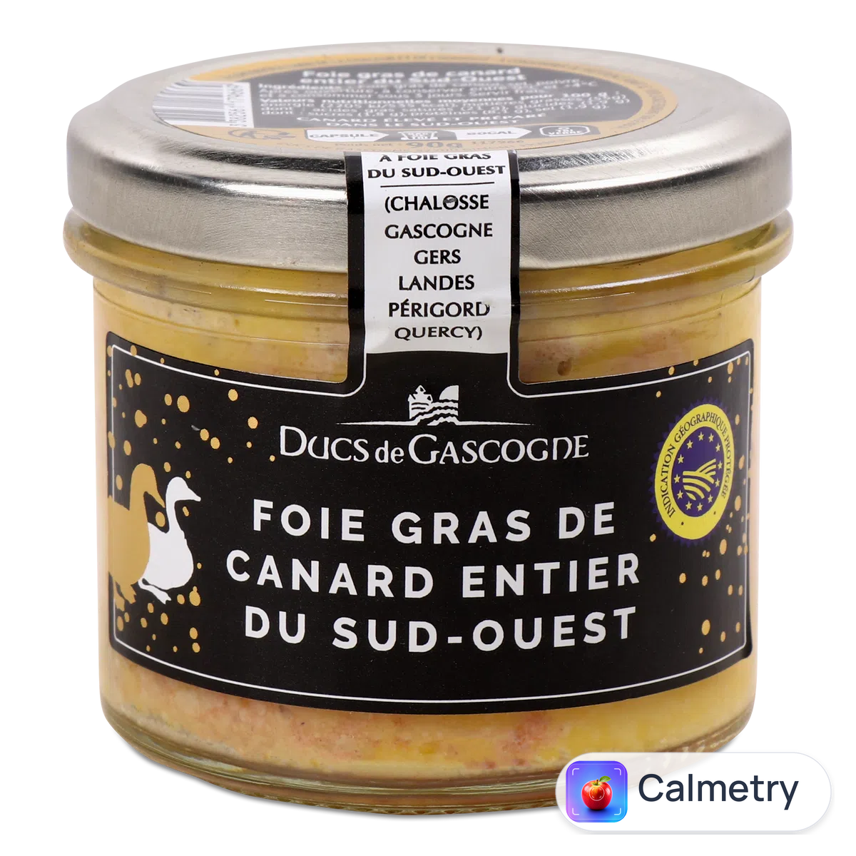Фуа-гра Ducs de Gascogne з цілої качиної печінки 90г