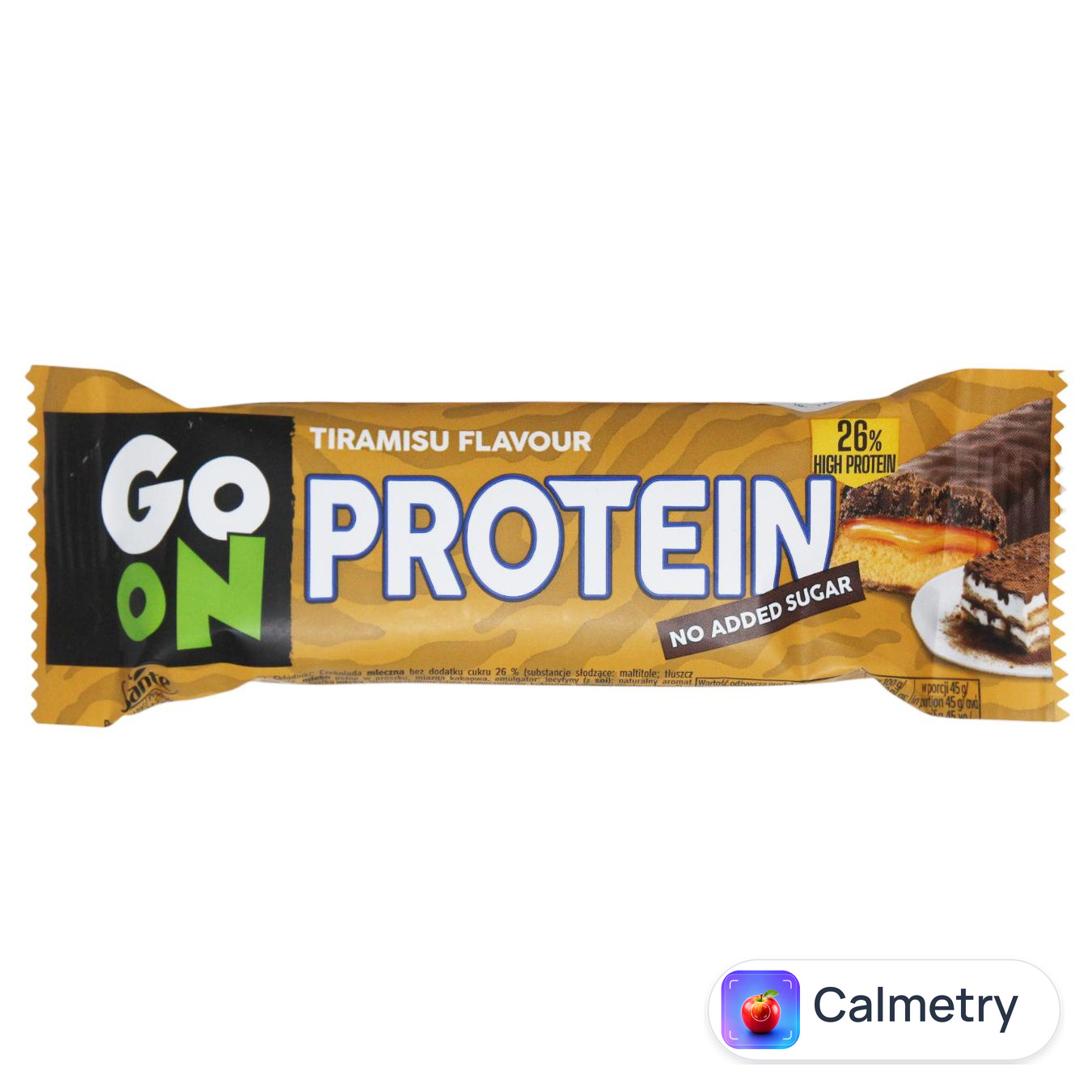 Батончик протеїновий Go On Nutrition Тірамісу 45г — фото продукту