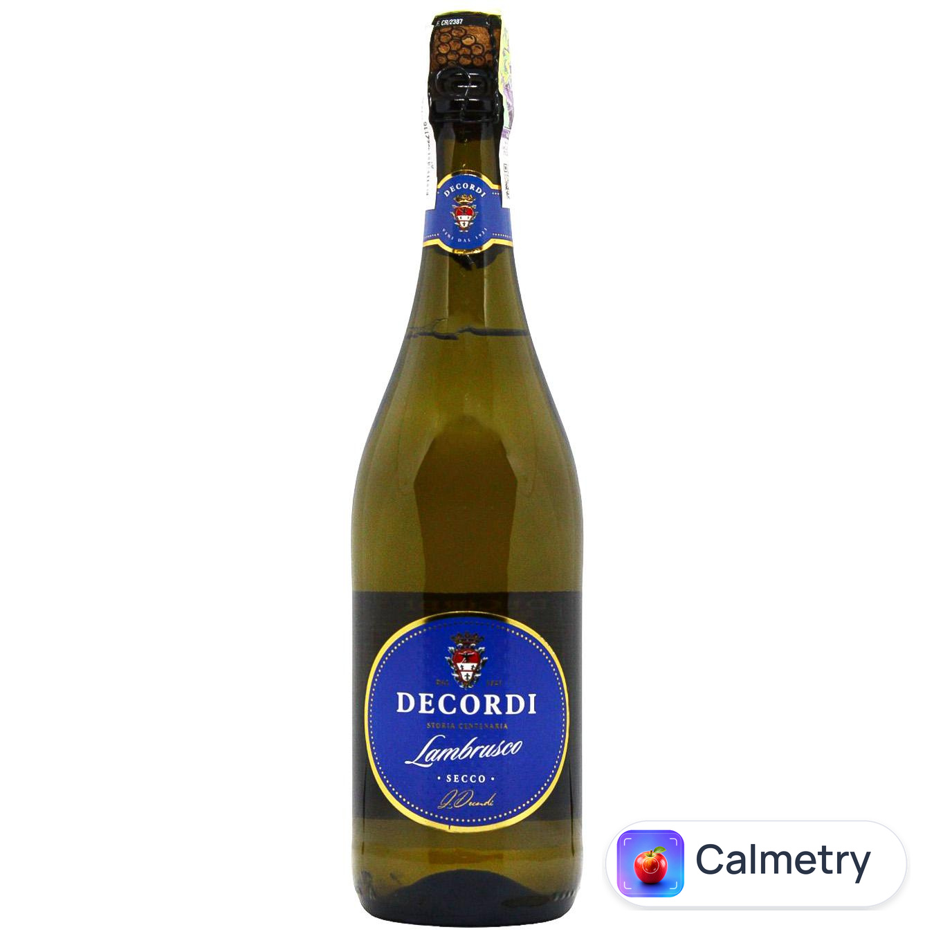 Вино ігристе Decordi Lambrusco Bianco Secco біле сухе 10% 0,75л