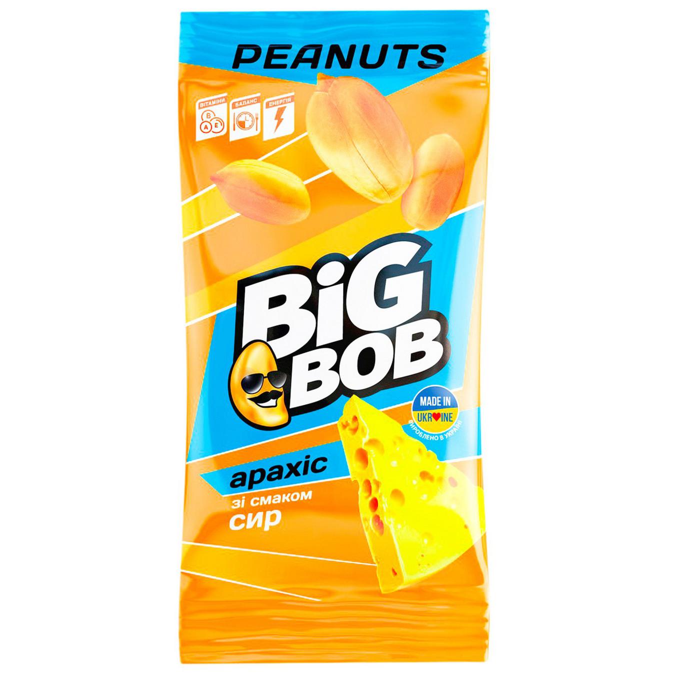 Арахіс Big Bob смажений зі смаком сиру 60г — фото продукту