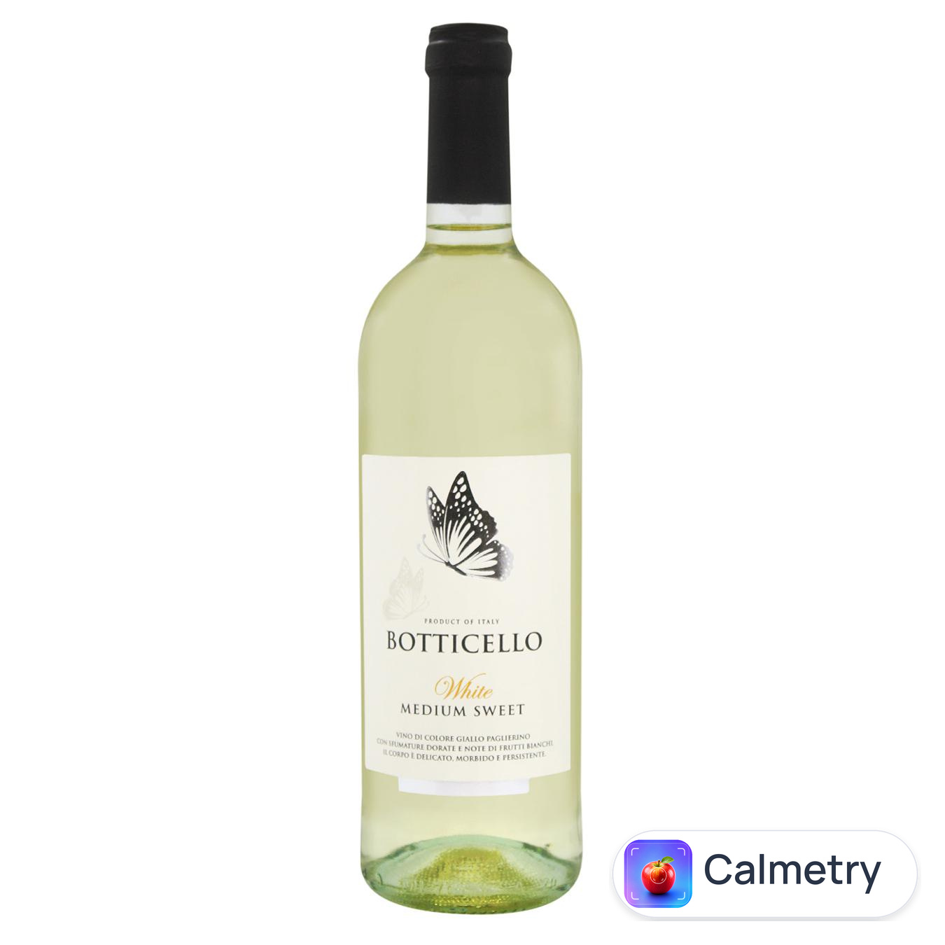 Вино Botticello Vino Bianco Amabile біле напівсолодке 10% 0,75л