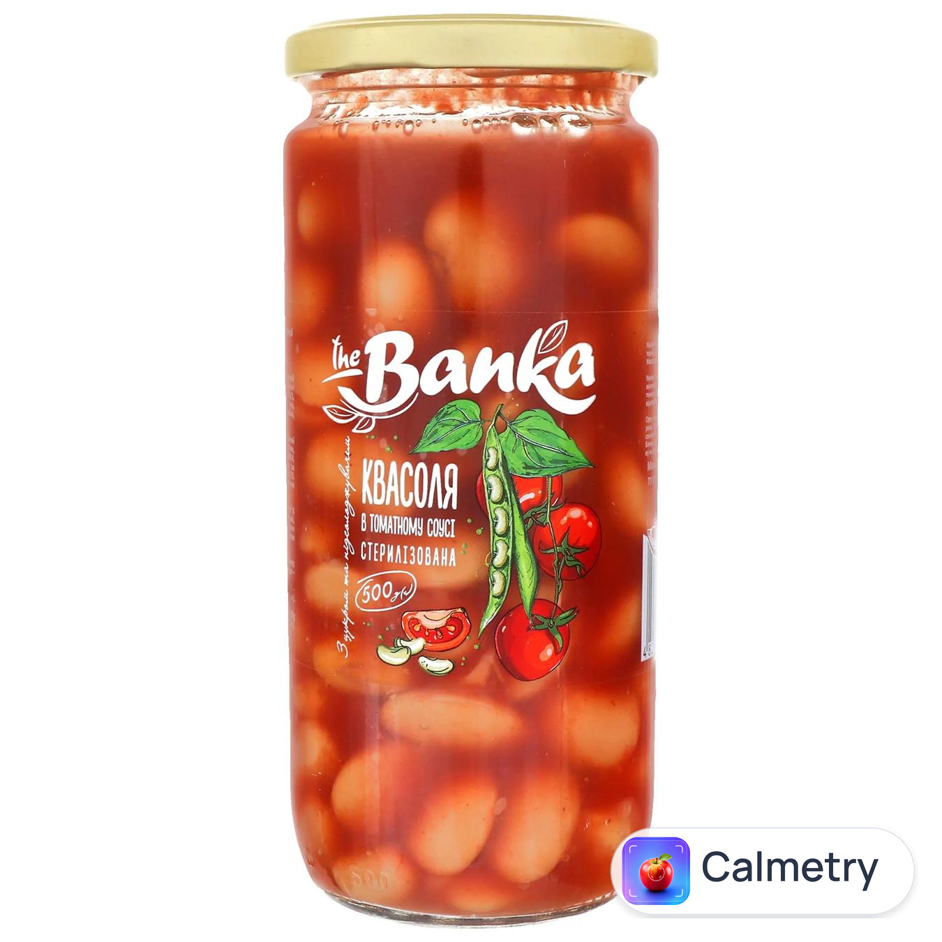 Квасоля The Banka в томатному соусі стерилізована 500г — фото продукту