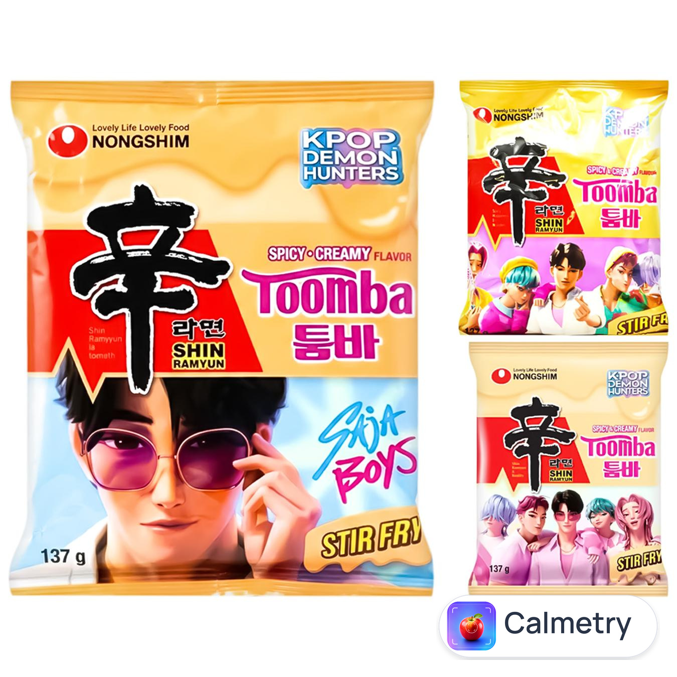Локшина Nongshim Toomba Spicy&Creamy Stir-Fry вершково-гостра 137г