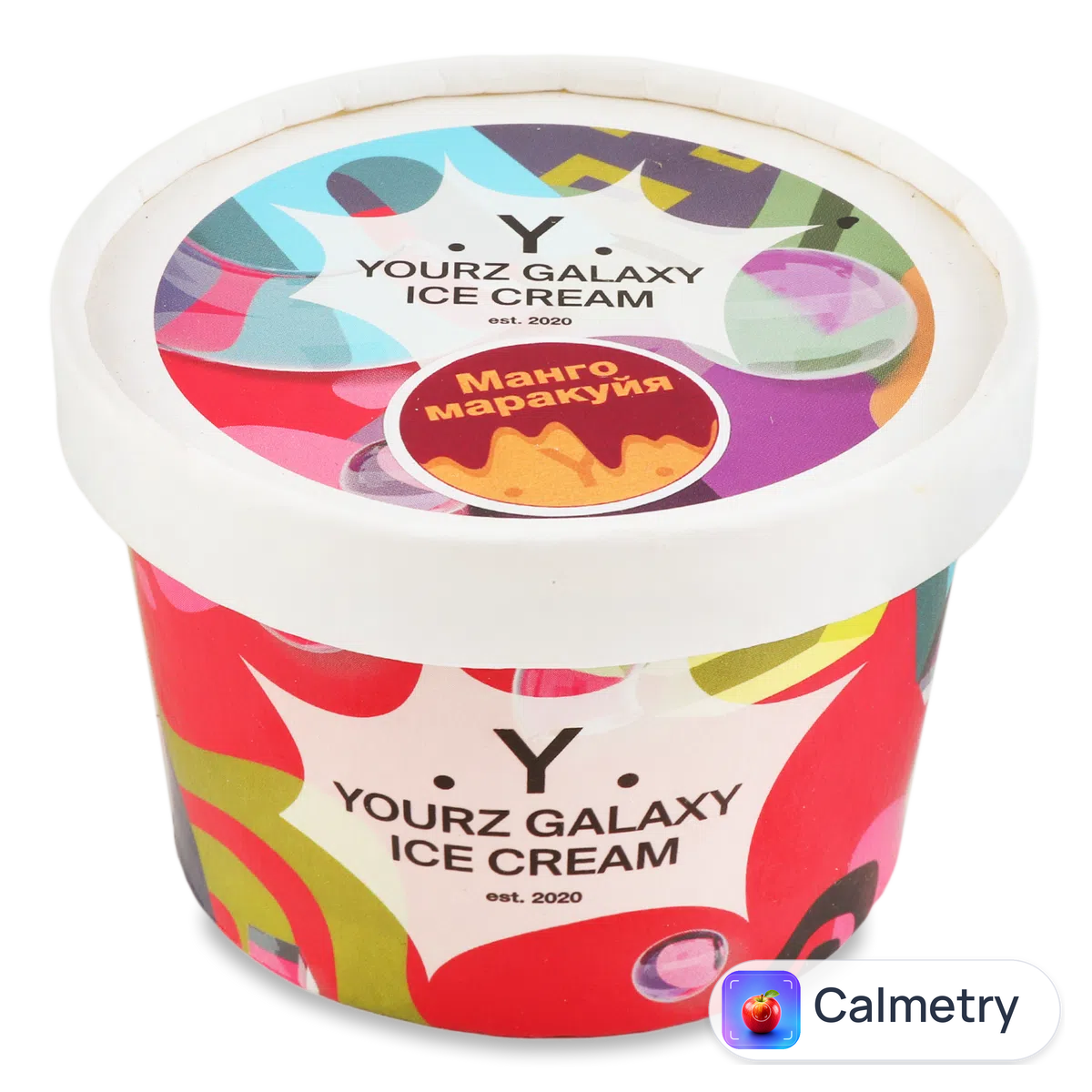 Морозиво «Лавка Традицій» Yourz Galaxy Ice Cream манго-маракуя 150г
