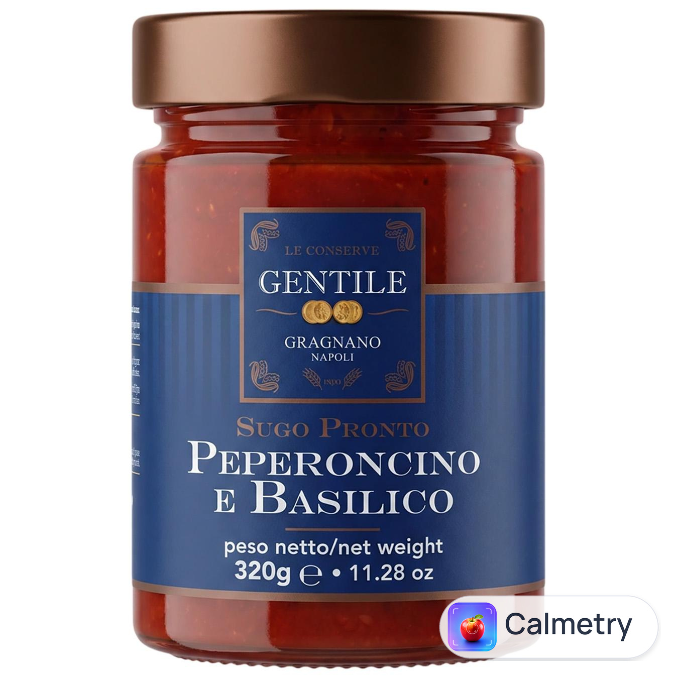 Соус томатний Gentile із базиліком та перцем 320г