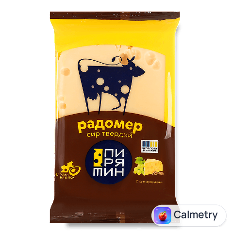 Сир Пирятин Радомер твердий 45%, 160г