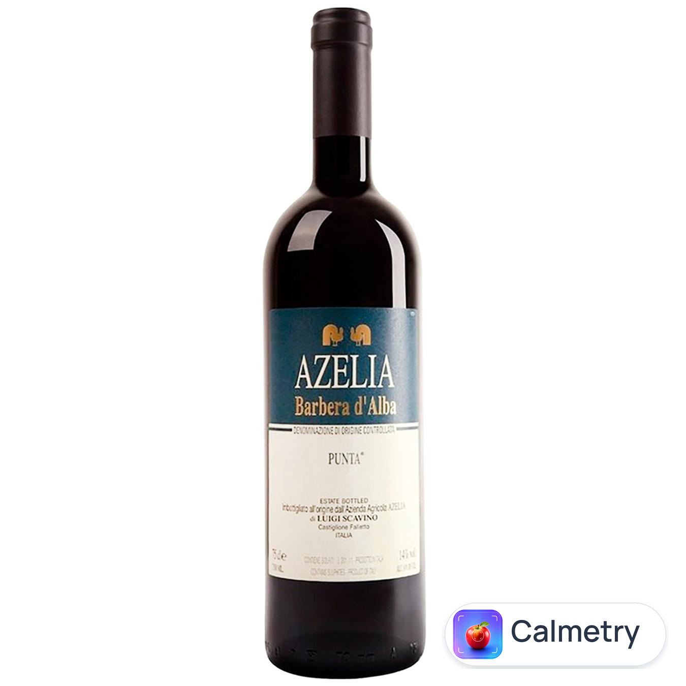 Вино Azelia Barbera d'Alba червоне сухе 14% 0,75л