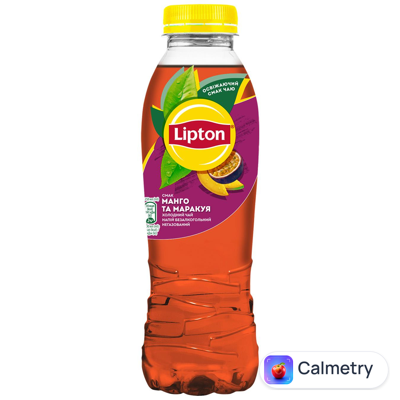 Чай холодний чорний Lipton Манго та маракуйя 0,5л