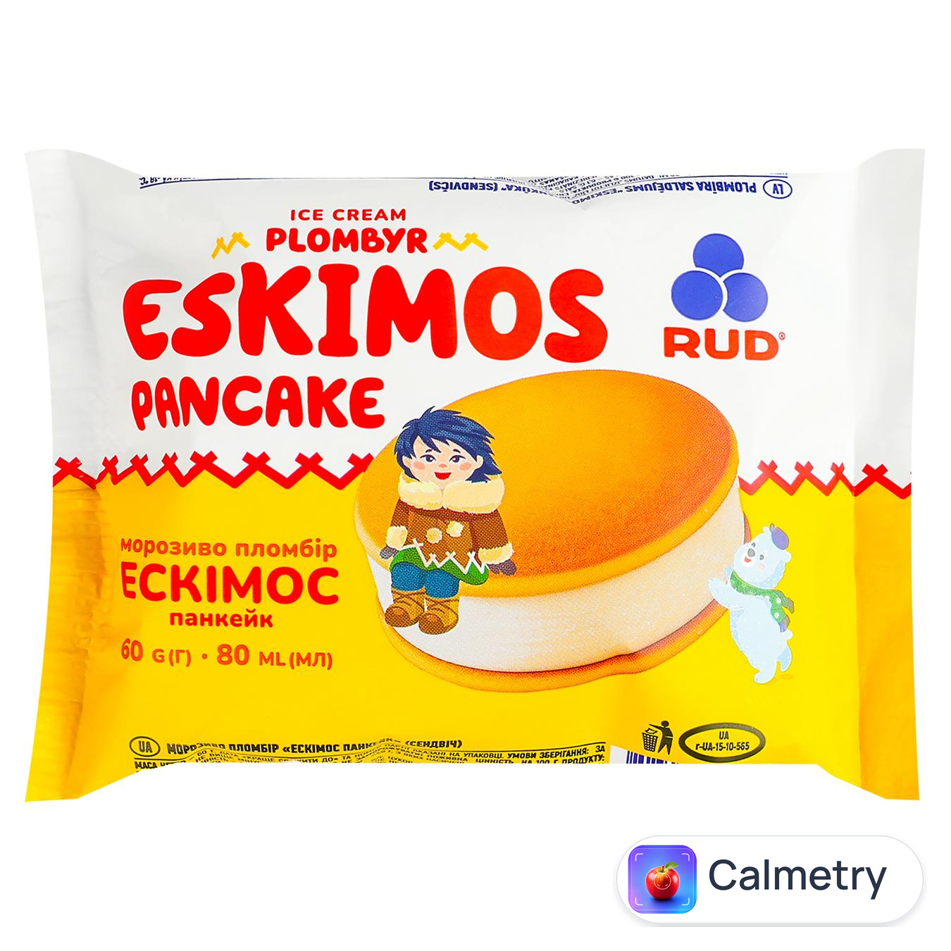 Морозиво Рудь Ескімос Панкейк 60г