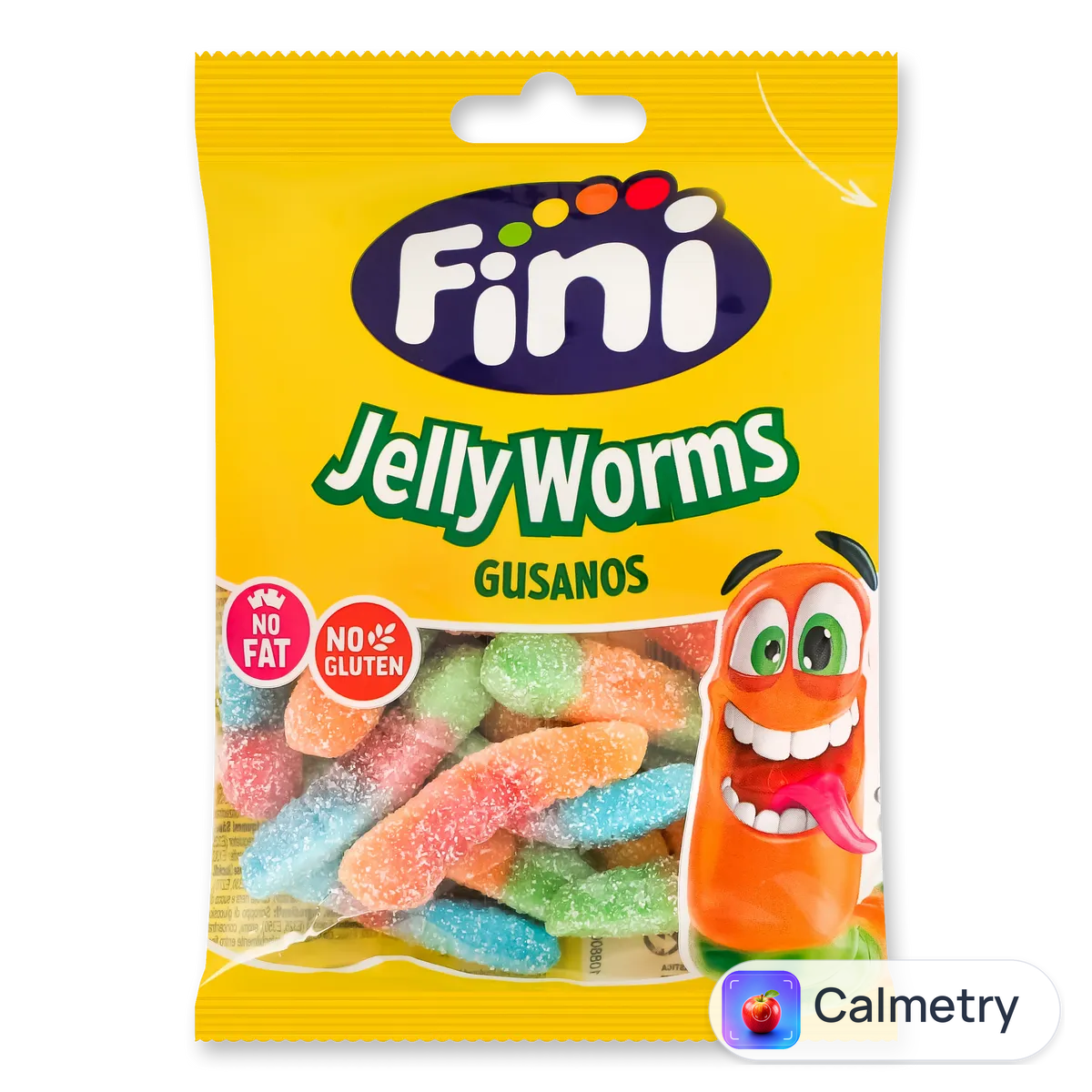 Цукерки Fini Jelly Worms желейні 90г