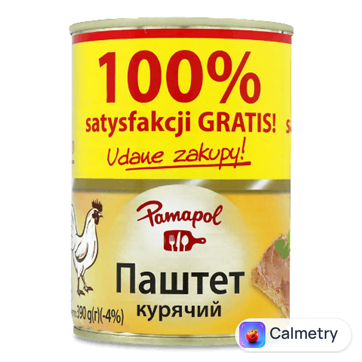 Паштет Pamapol курячий 390г