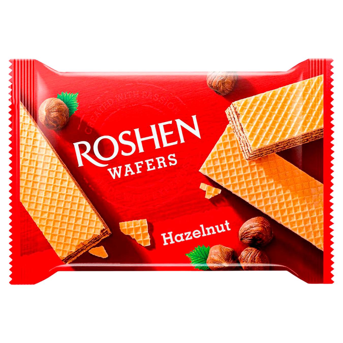 Вафлі Roshen Wafers Горіх 72г — фото продукту
