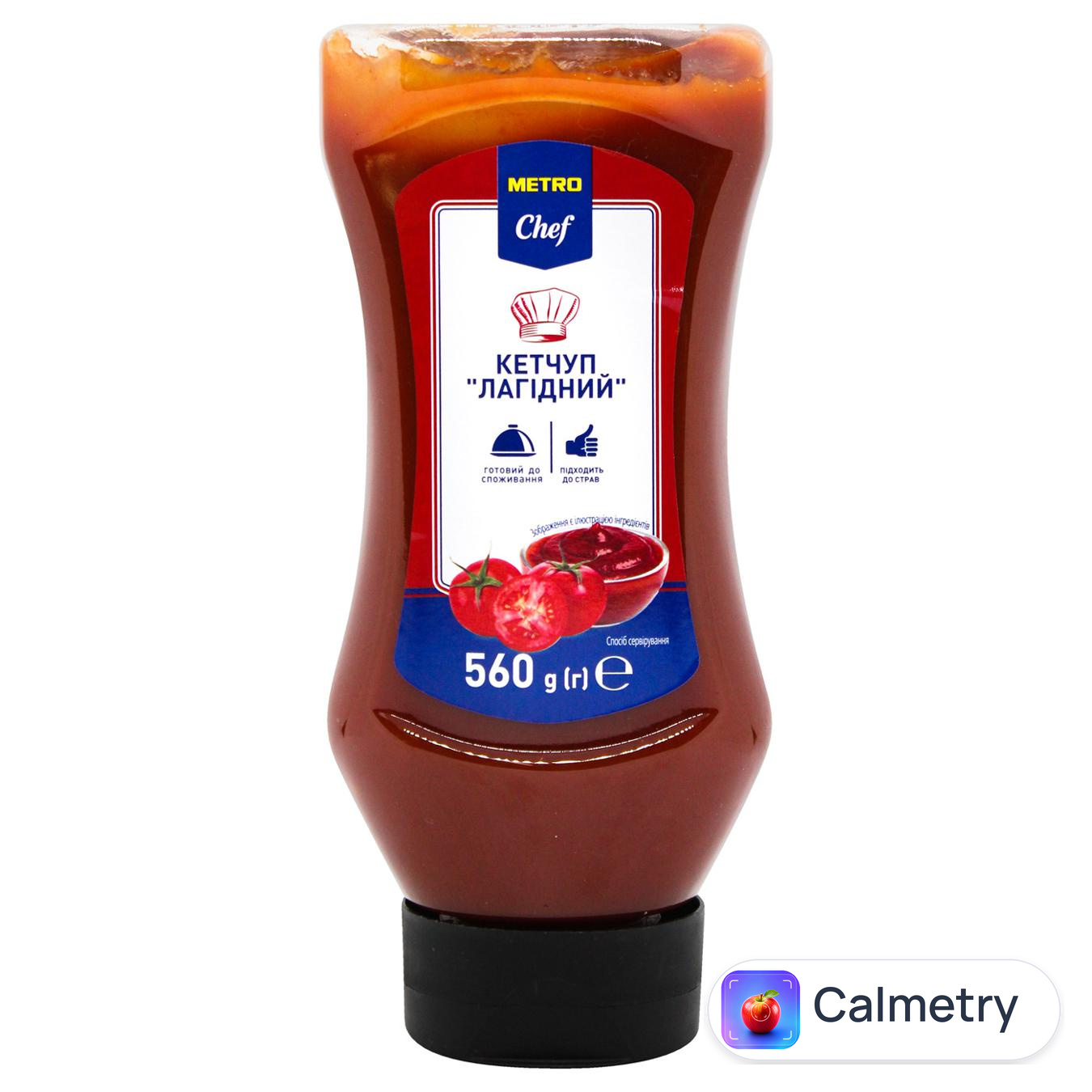 Кетчуп Metro Chef лагідний 560г