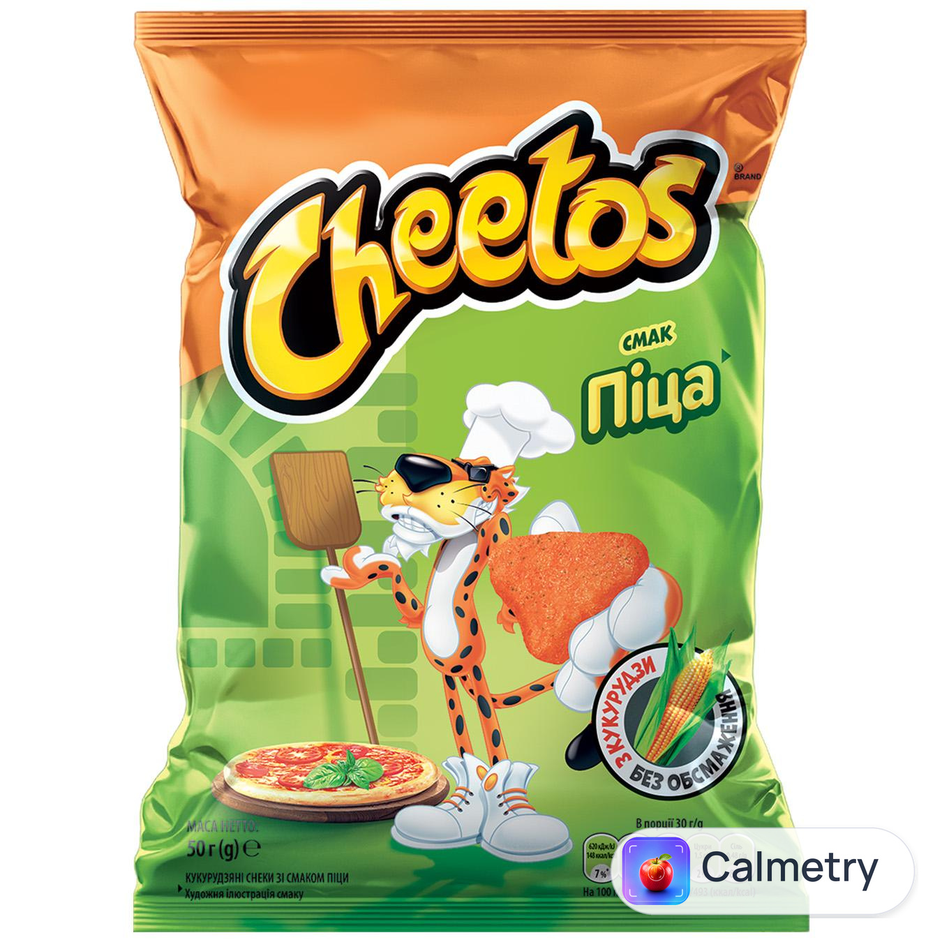 Палички кукурудзяні Cheetos зі смаком піци 50г — фото продукту