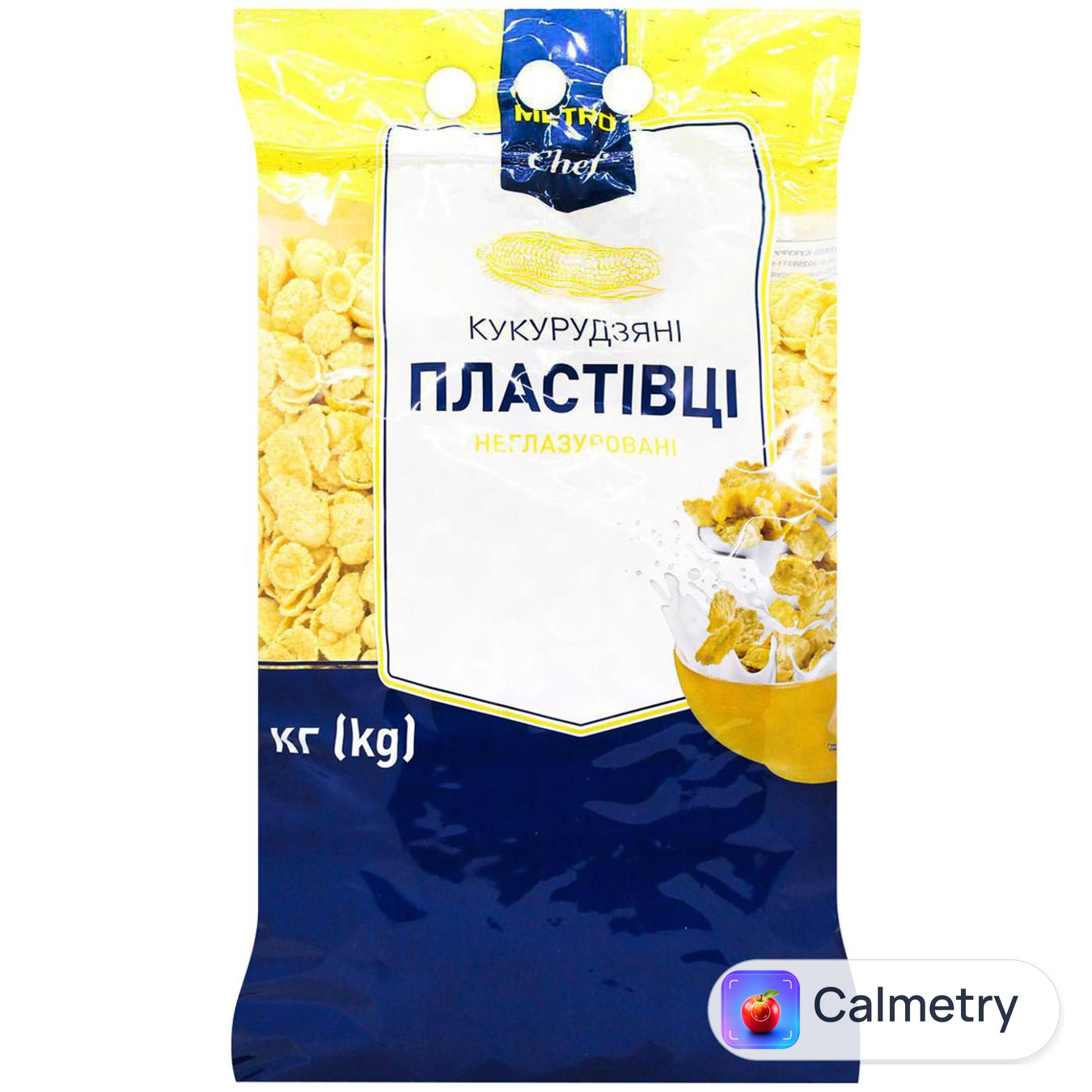 Пластівці кукурудзяні Metro Chef неглазуровані 1кг