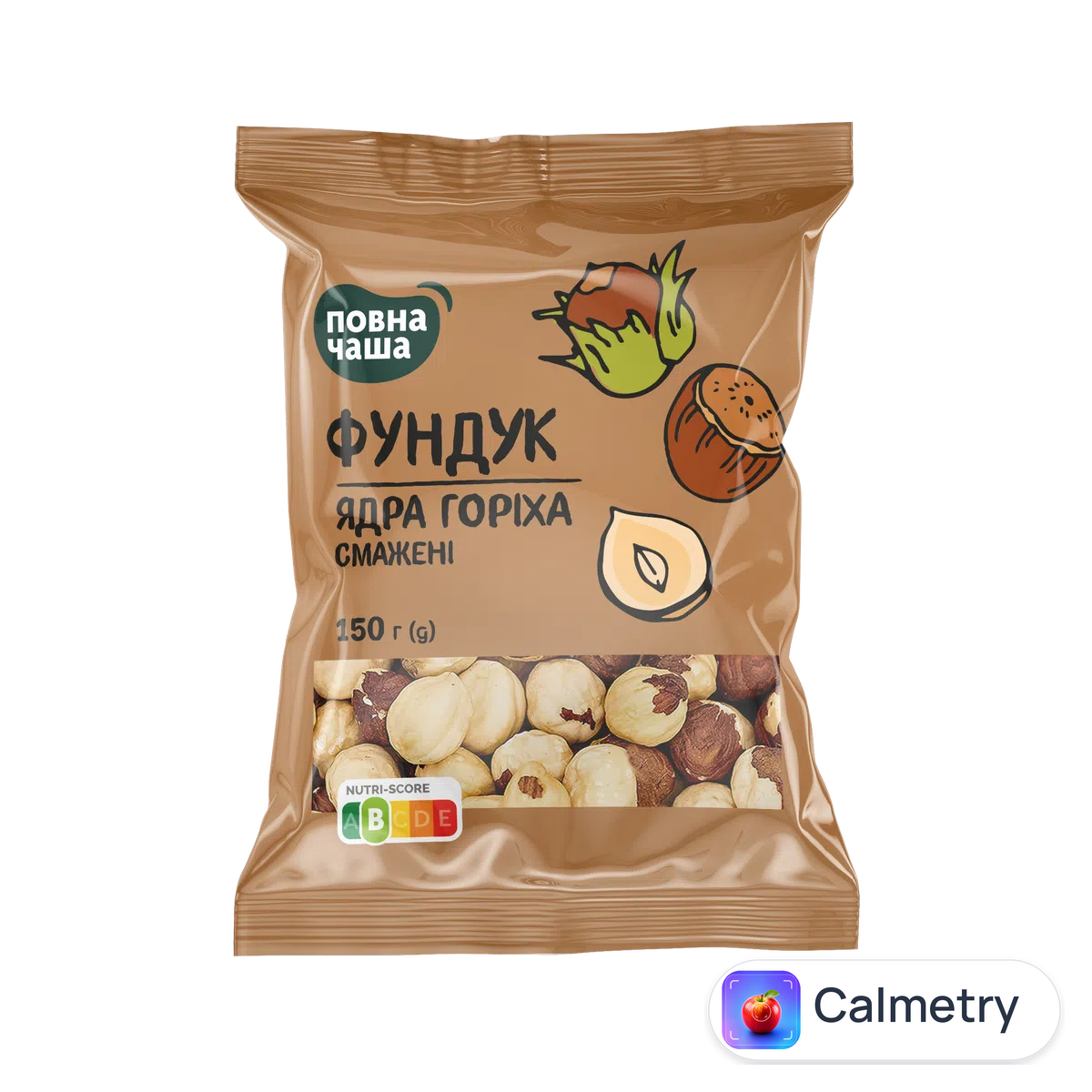 Фундук смажений «Повна Чаша»® 150г