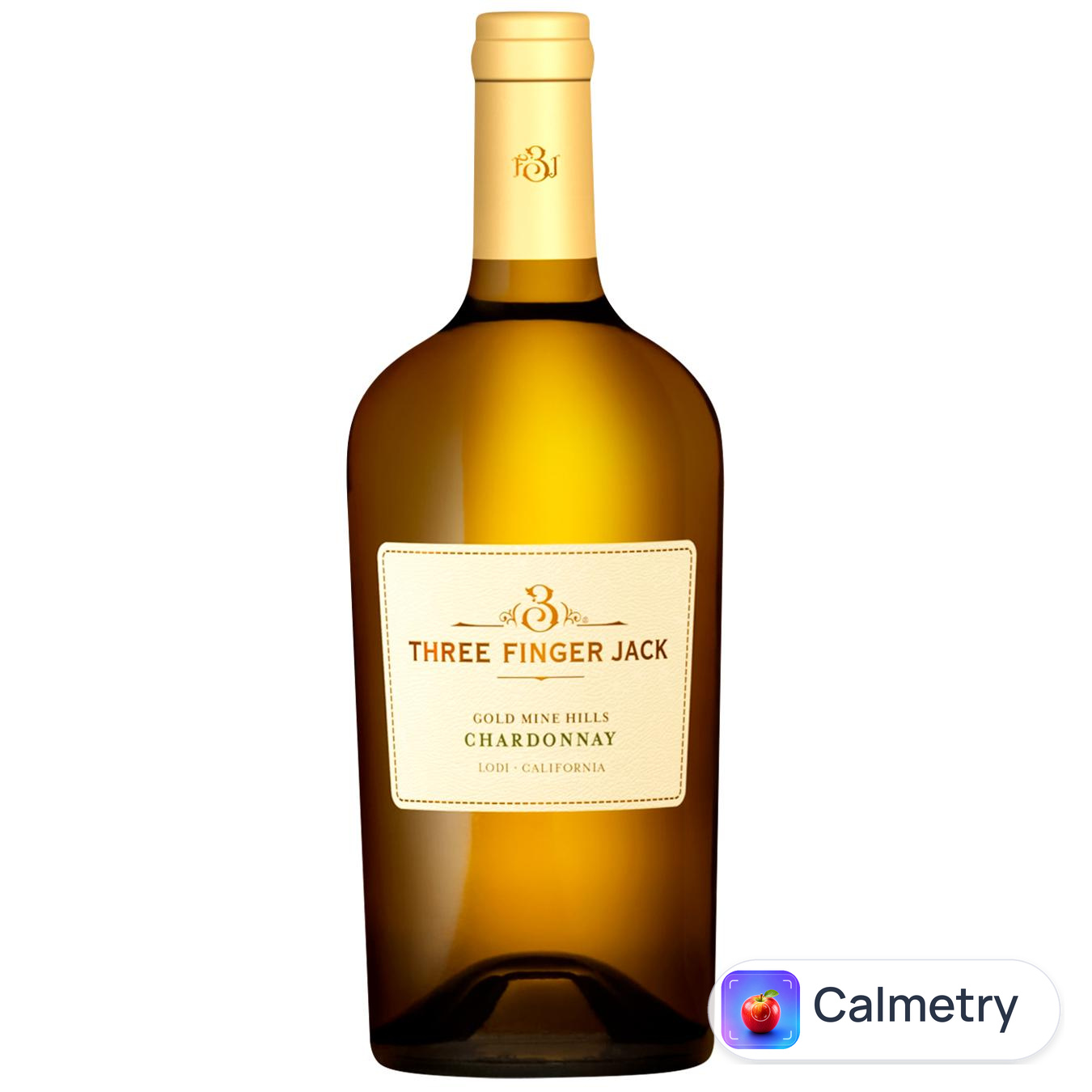 Вино Three Finger Jack Gold Mine Hills Chardonnay біле сухе 14,5% 0,75л