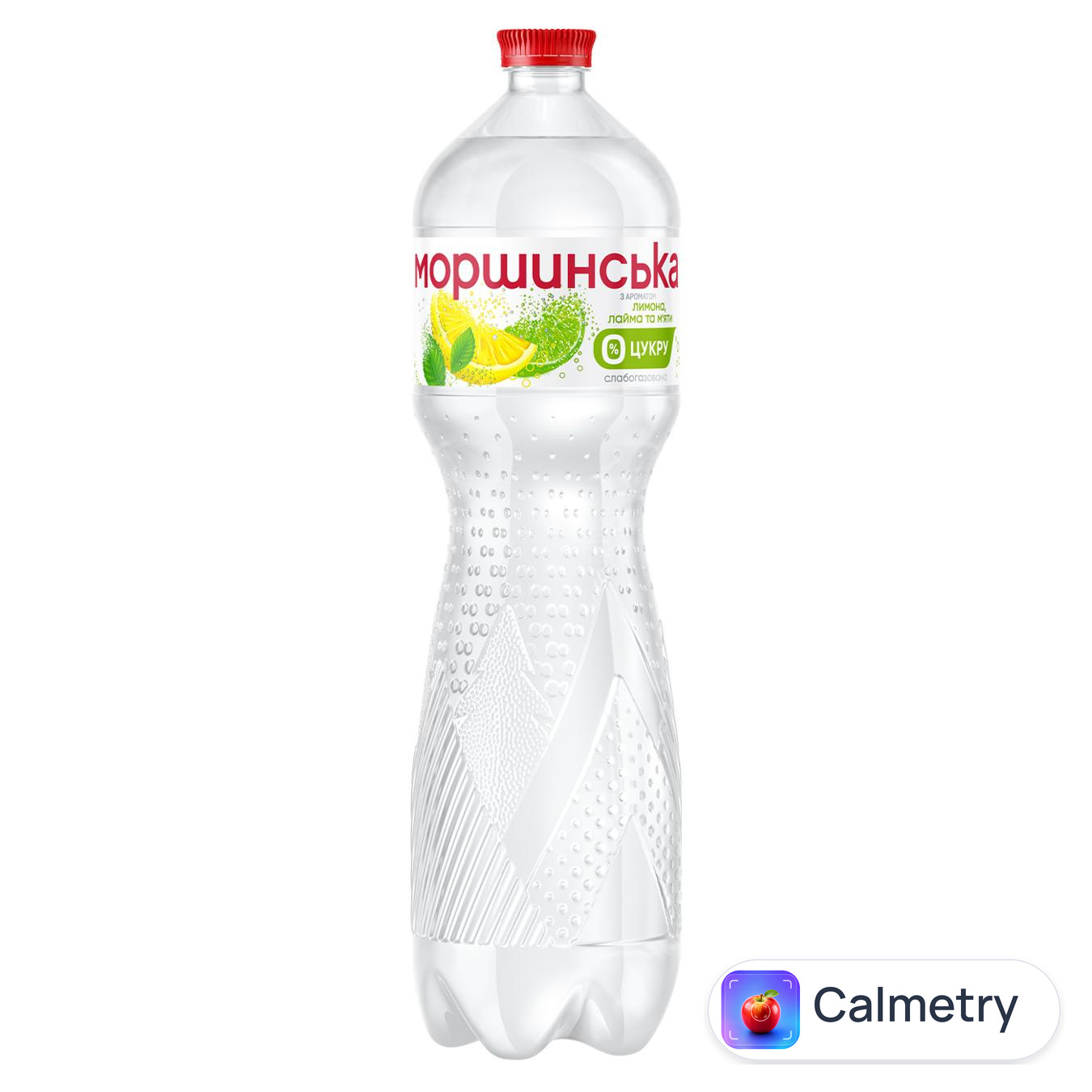 Напій слабогазований Моршинська з ароматом лимона, лайма та м'яти 1,5л